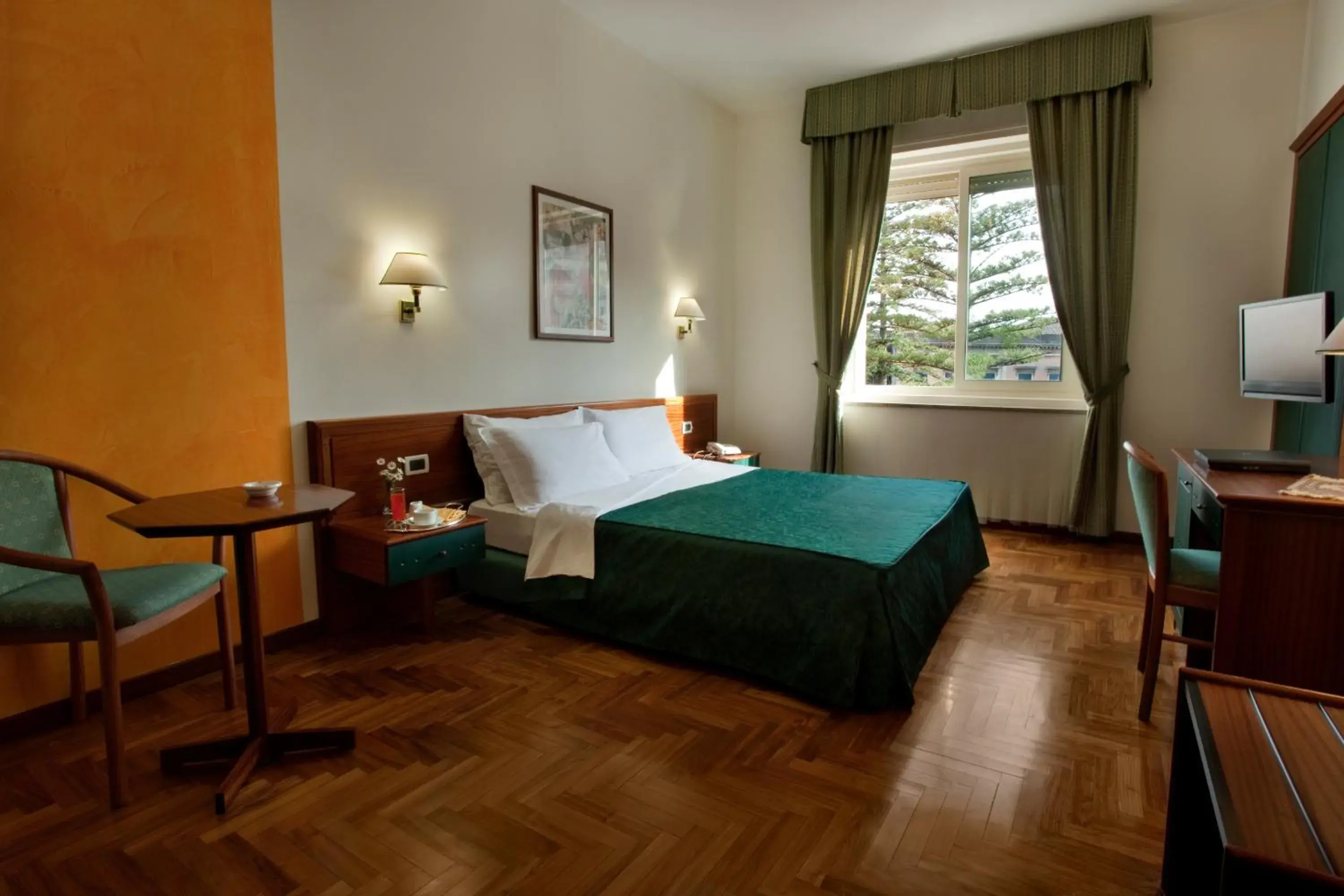 Bed in Grande Albergo Maugeri Bed in Grande Albergo Maugeri