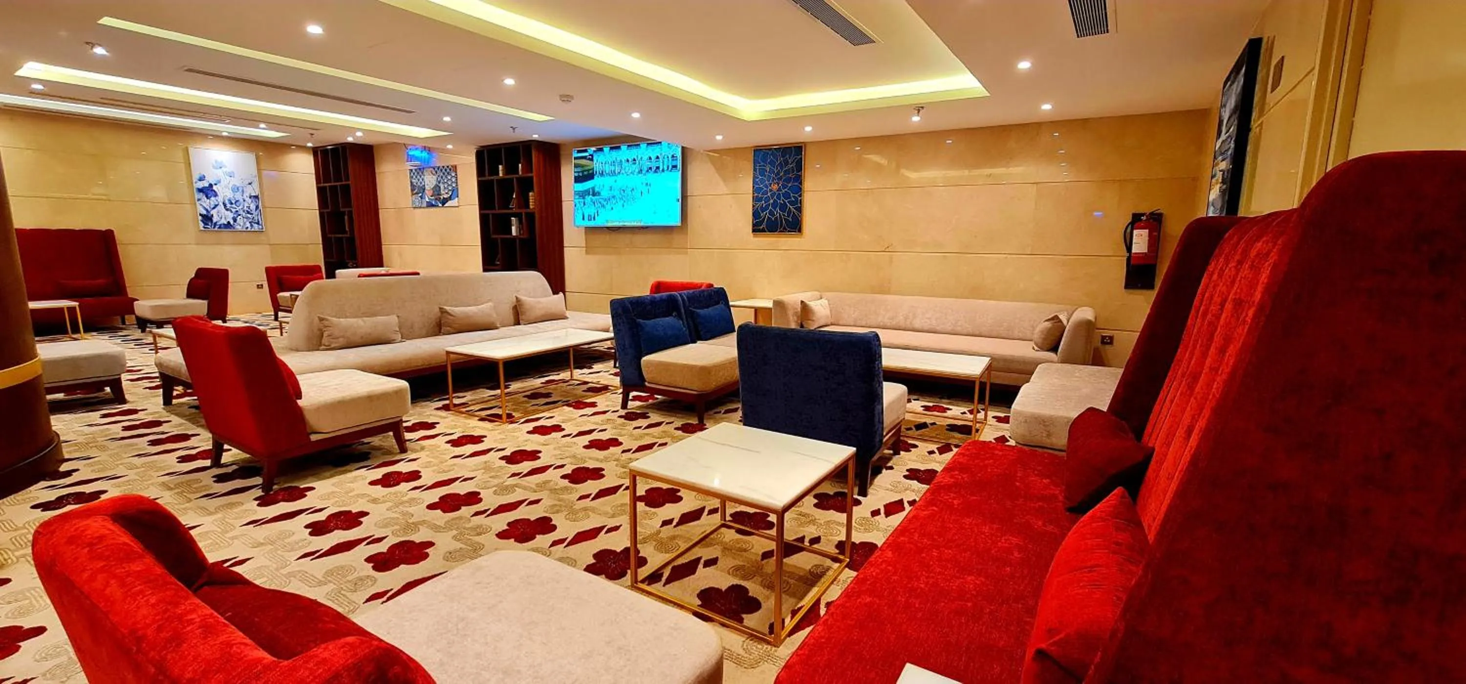 Seating area in Al Ebaa Hotel