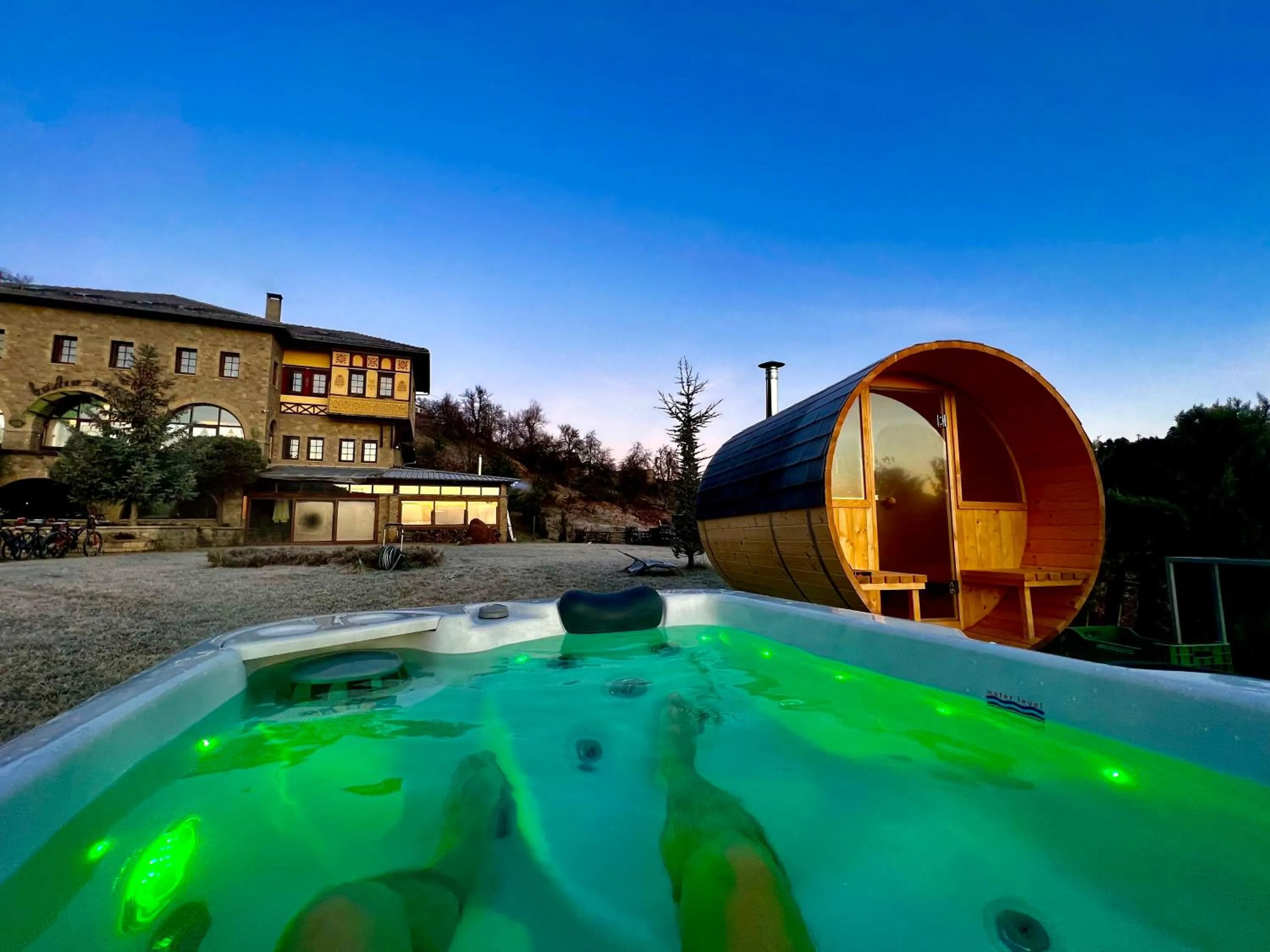 Hot Tub in Valia Nostra Escape Hotel