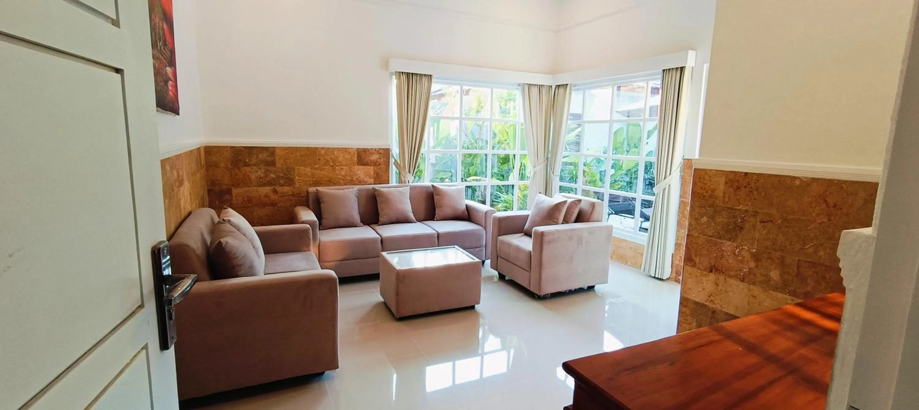 Living room in Villa TWIN FLOWER