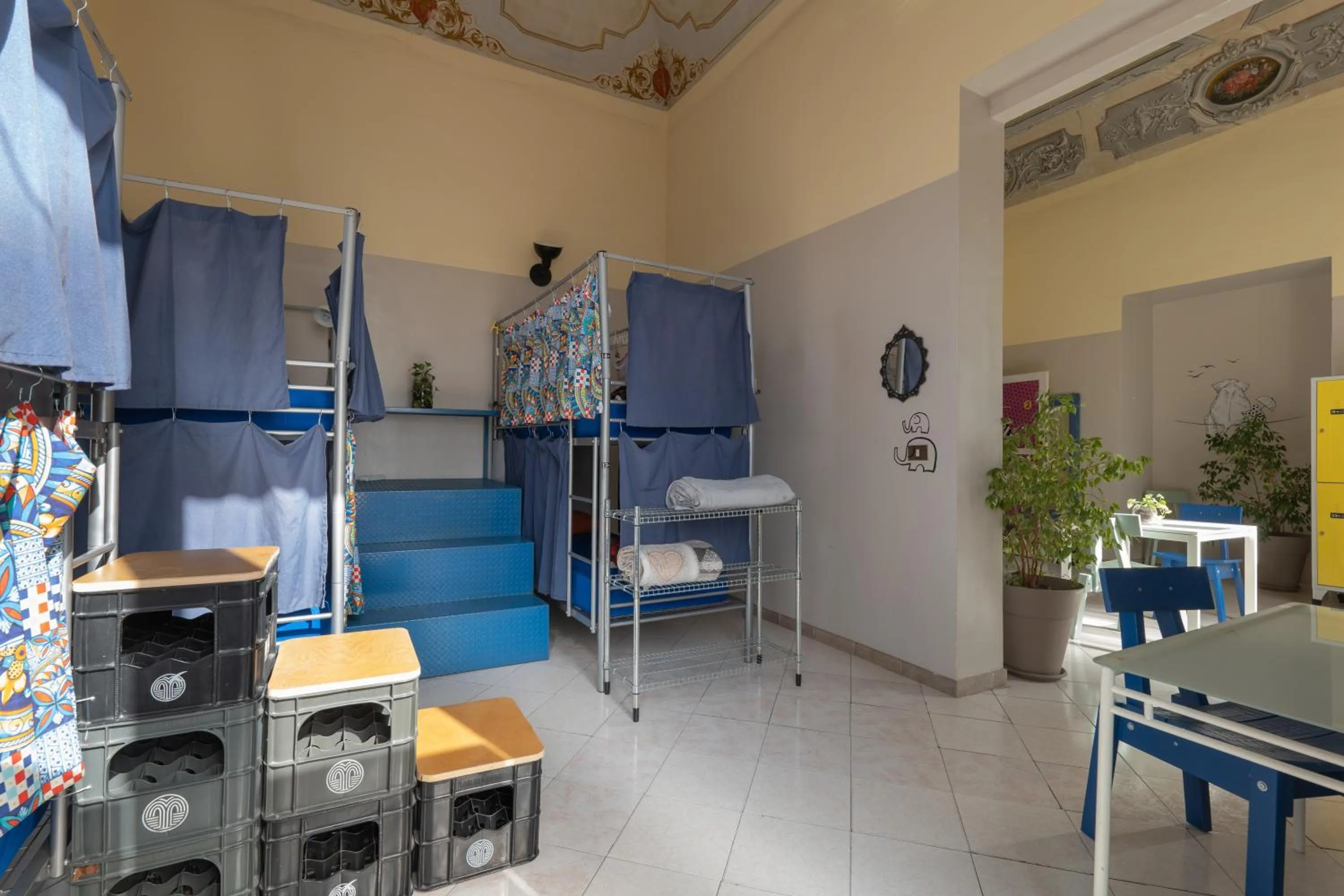 Bedroom in Ostello degli Elefanti