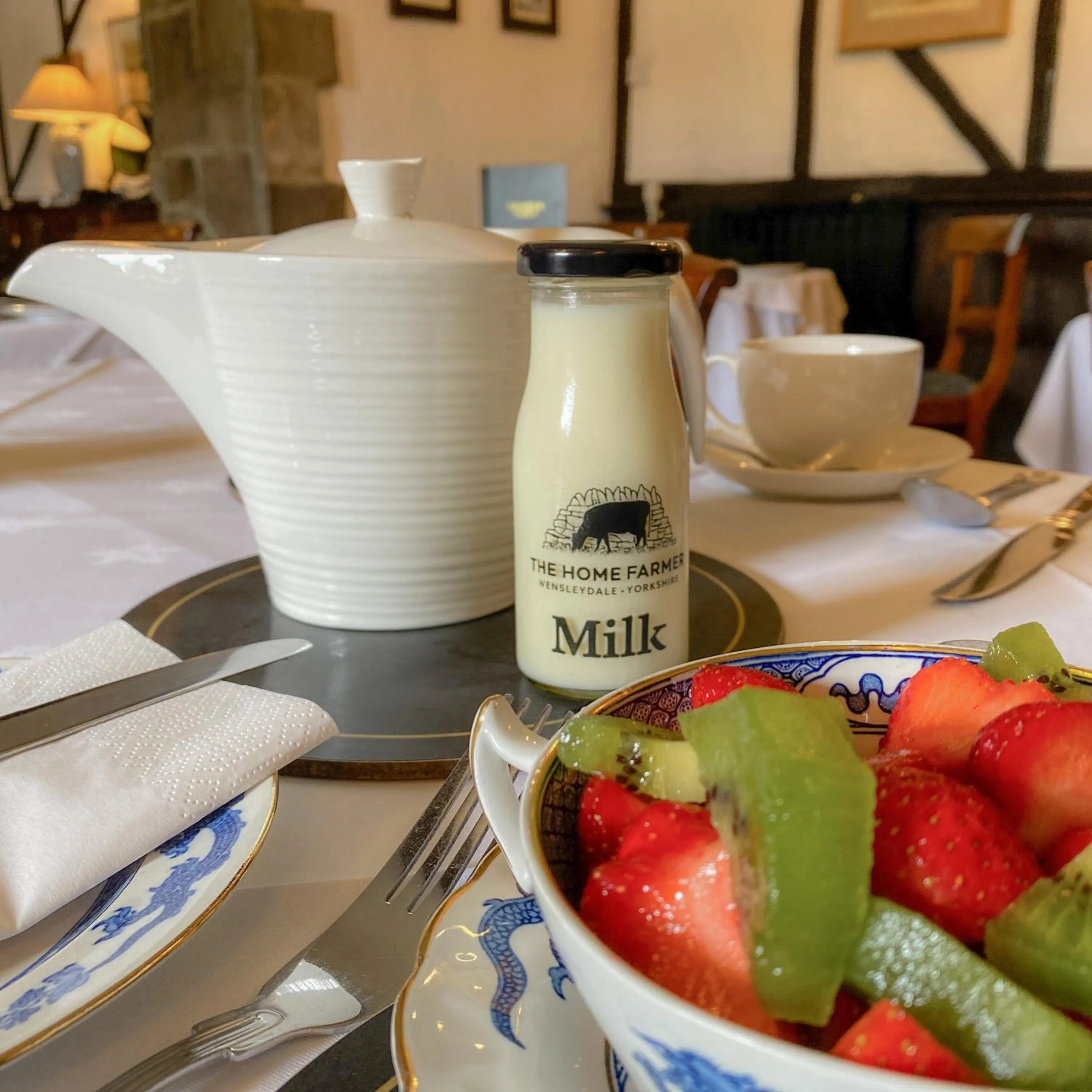 Food close-up in Grove House