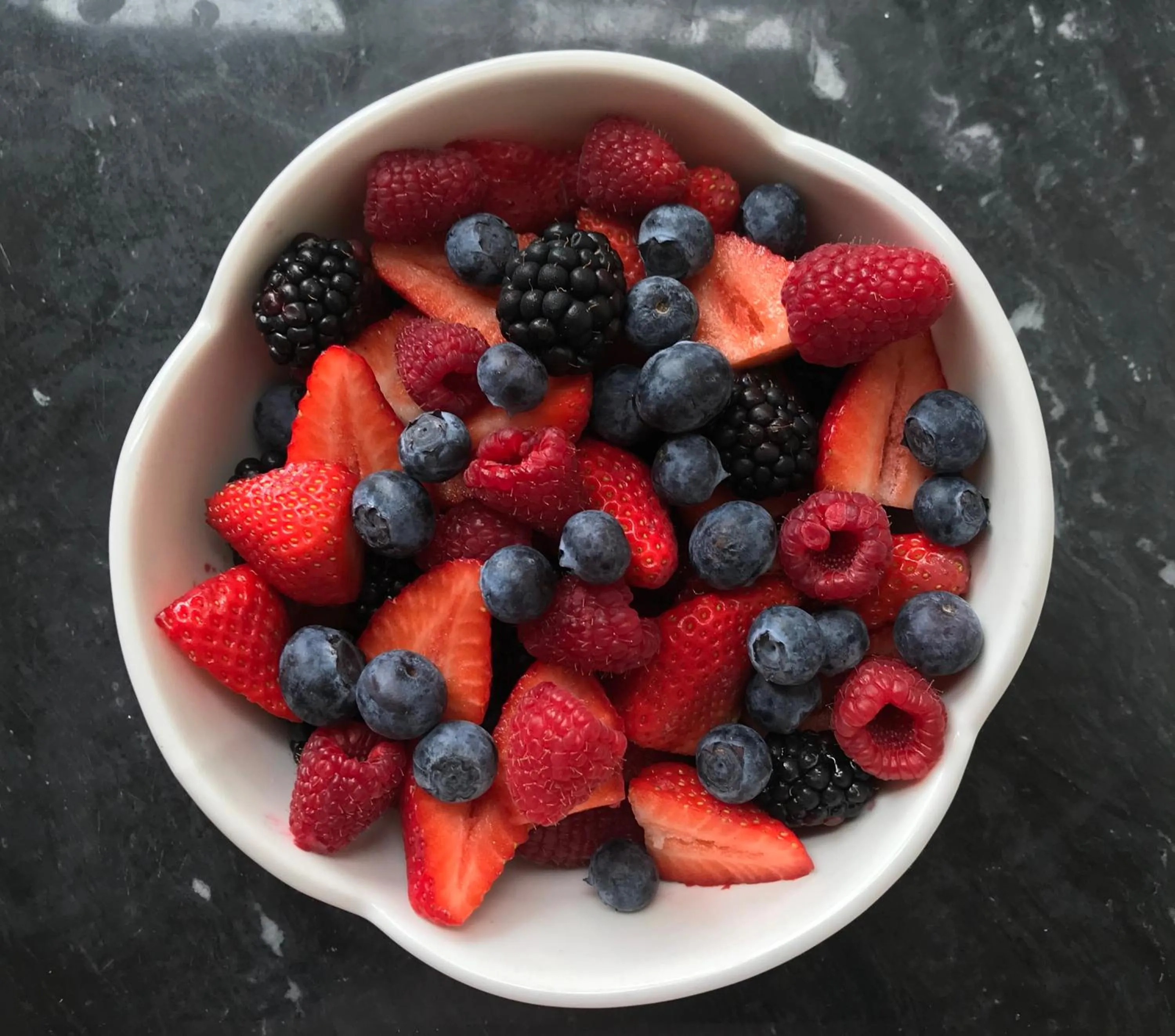 Food close-up in Grove House