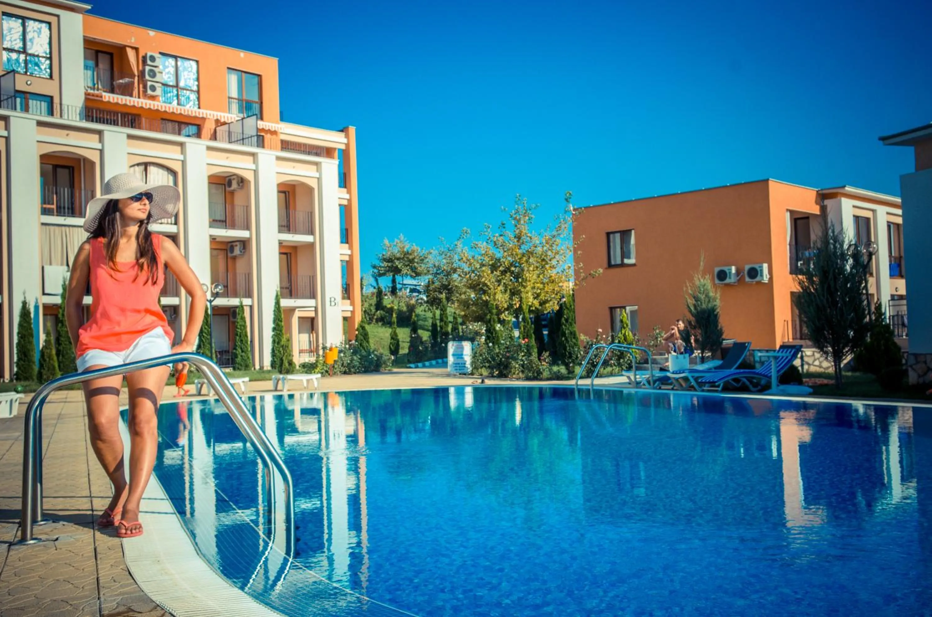 Facade/entrance in Sea Fort Club Complex