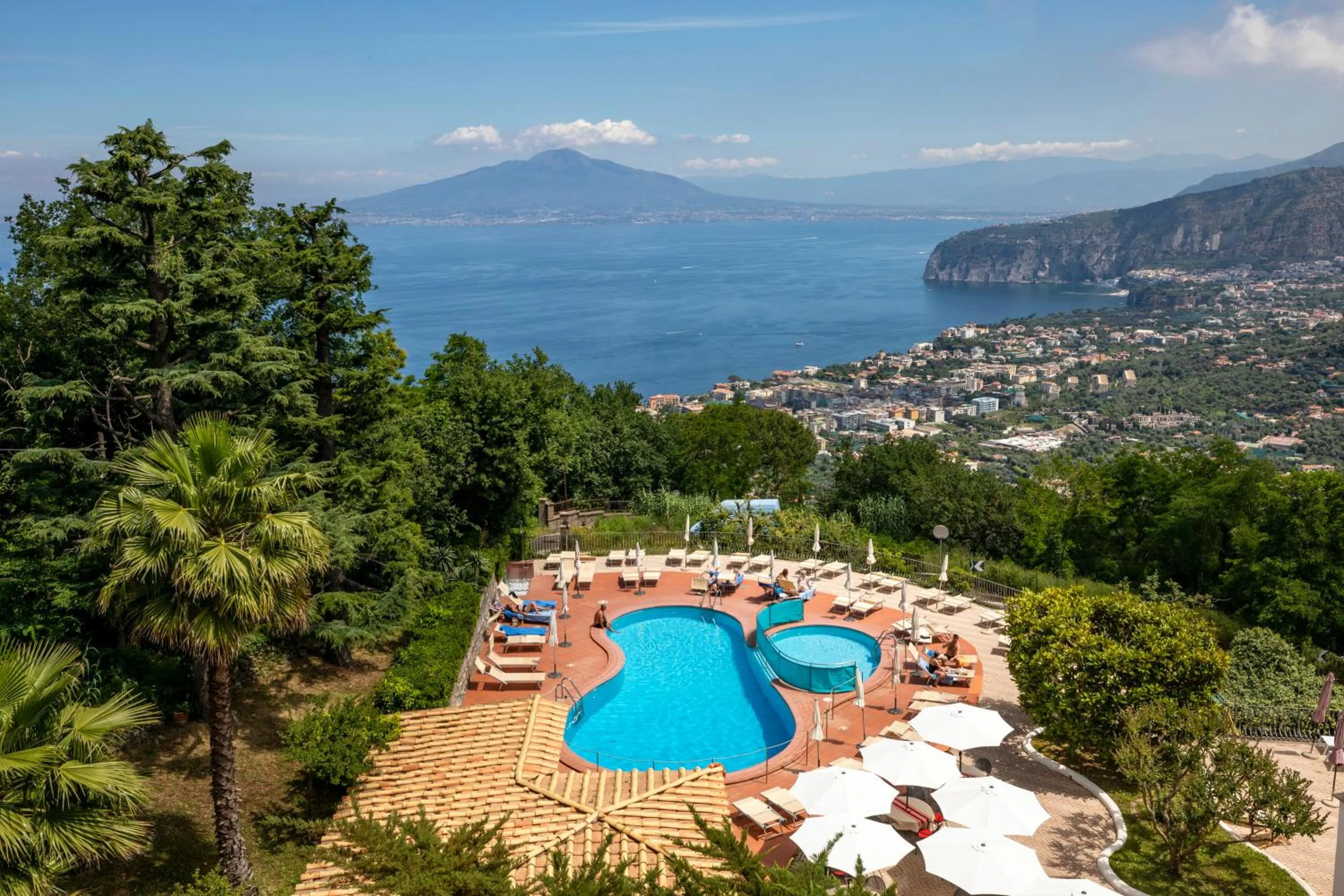 Natural landscape in Grand Hotel Hermitage