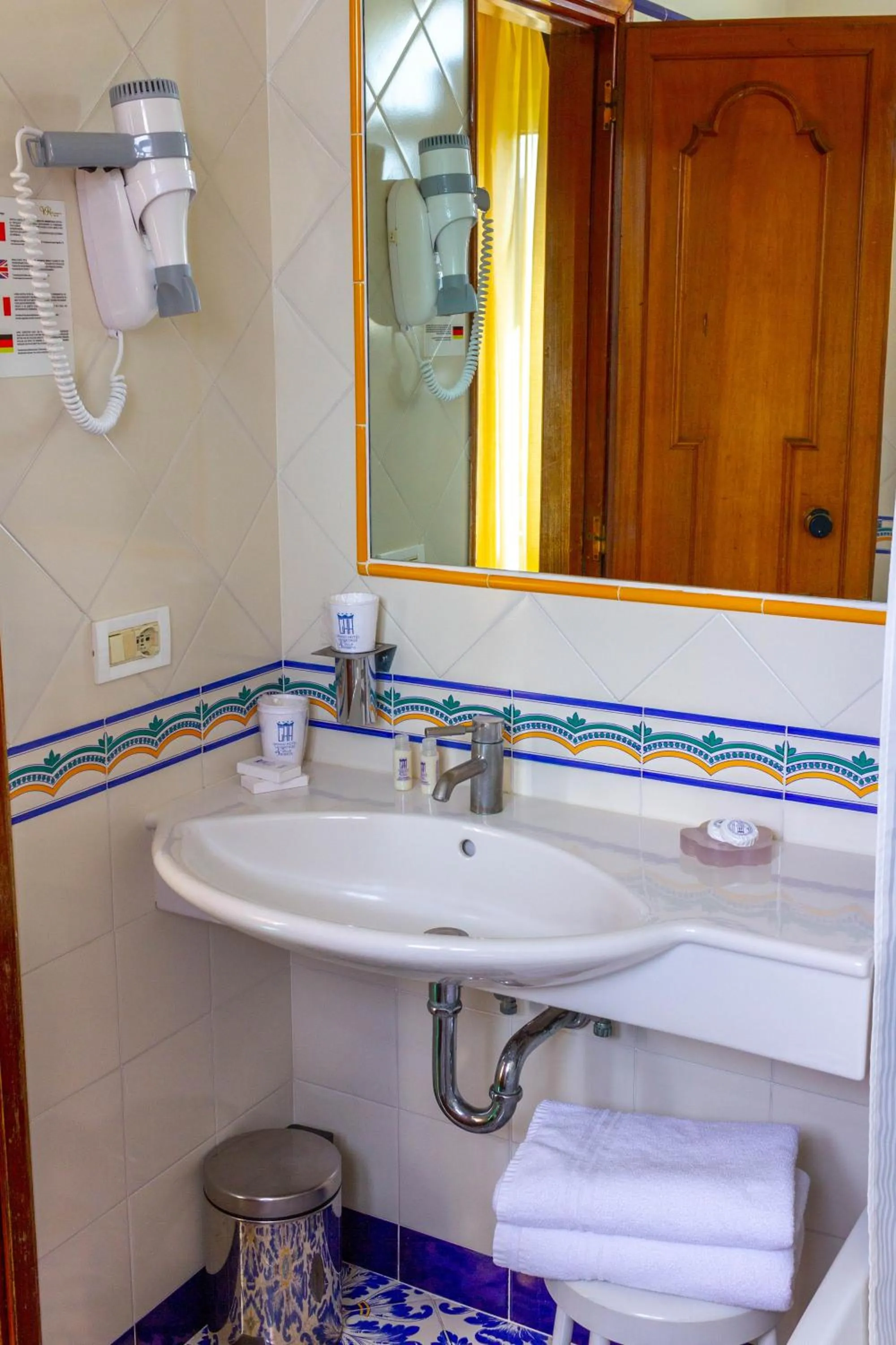 Bathroom in Grand Hotel Hermitage