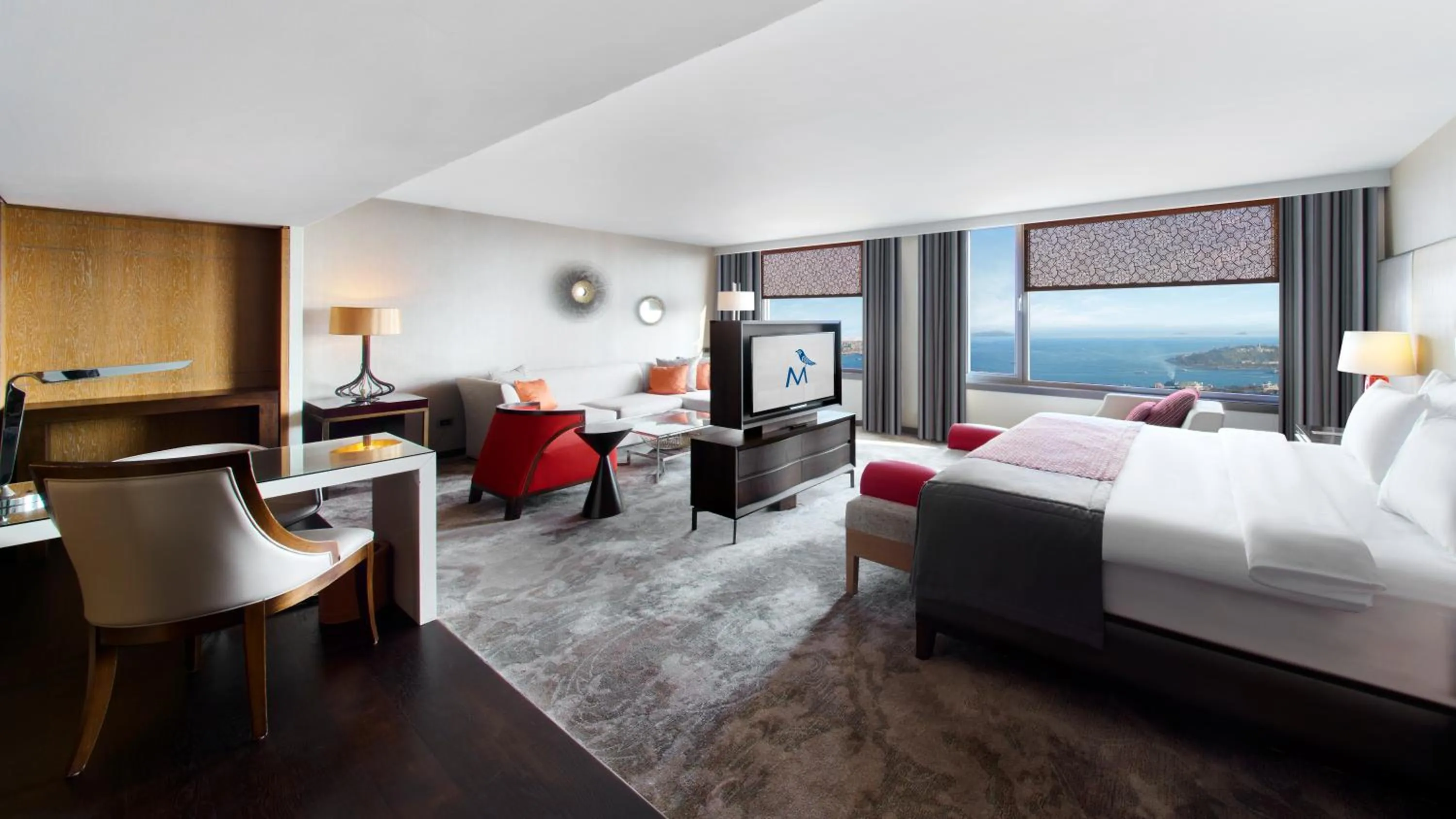 Bed in The Marmara Taksim