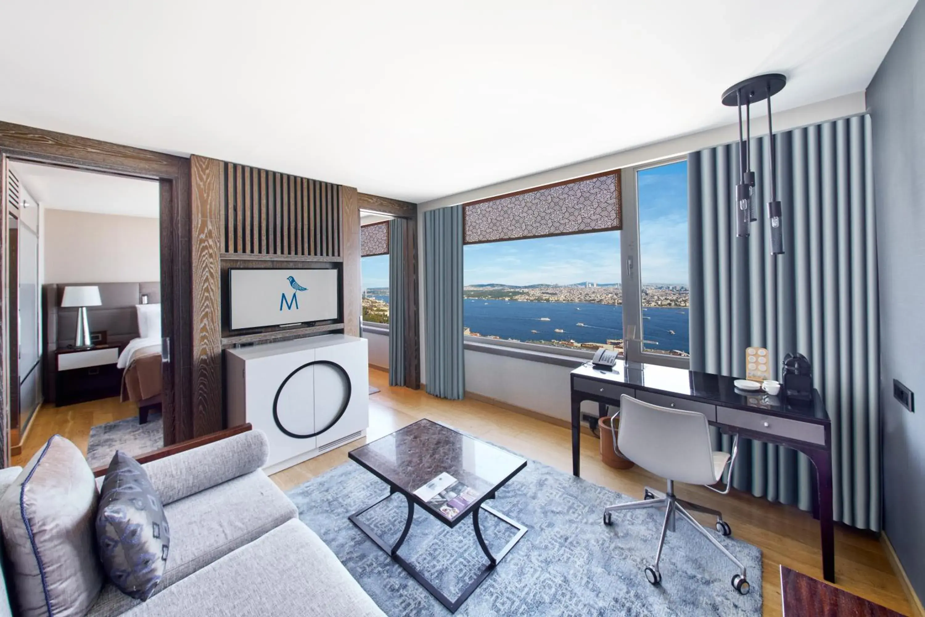 Bosphorus Suite with Lounge Access in The Marmara Taksim Bosphorus Suite with Lounge Access in The Marmara Taksim