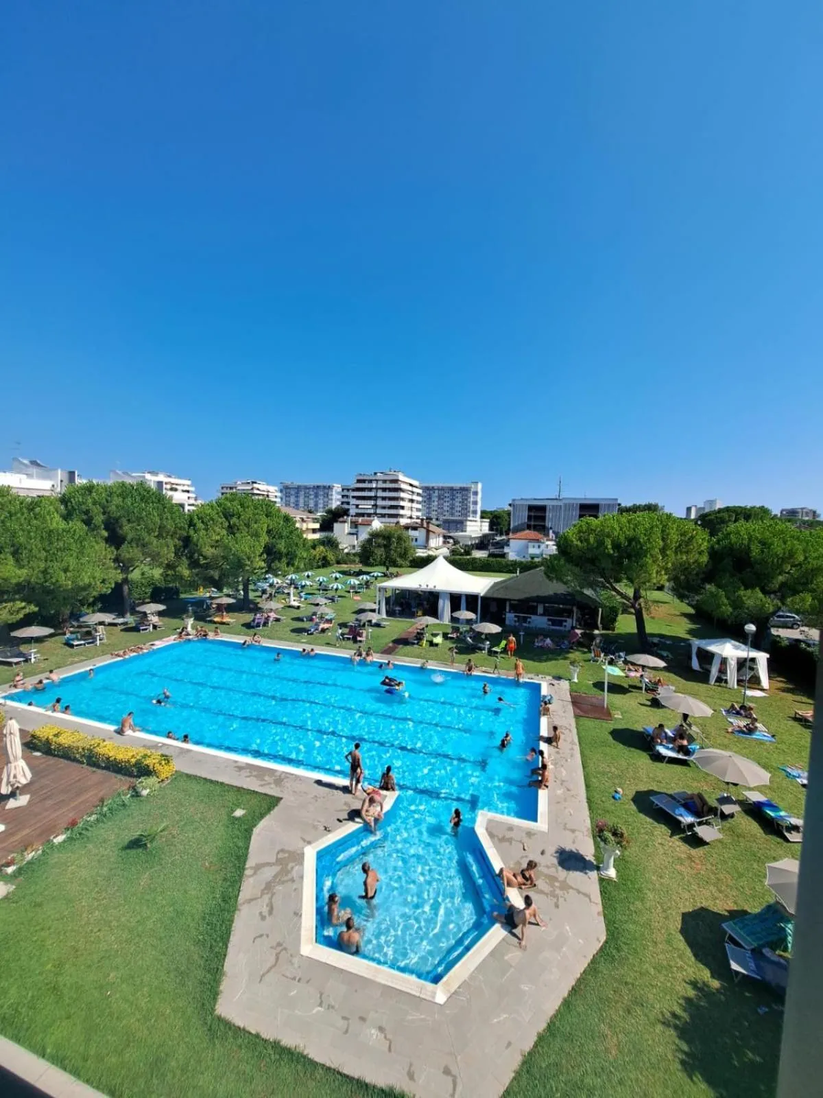 Swimming pool in Hotel Falcone