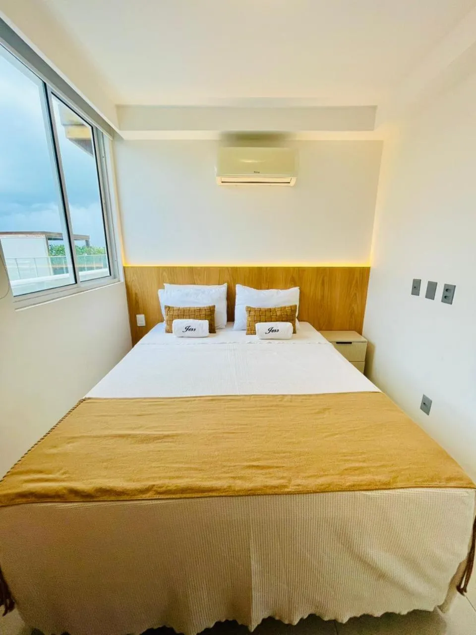 Bed in Branco Haus - Pé na areia do Bessa