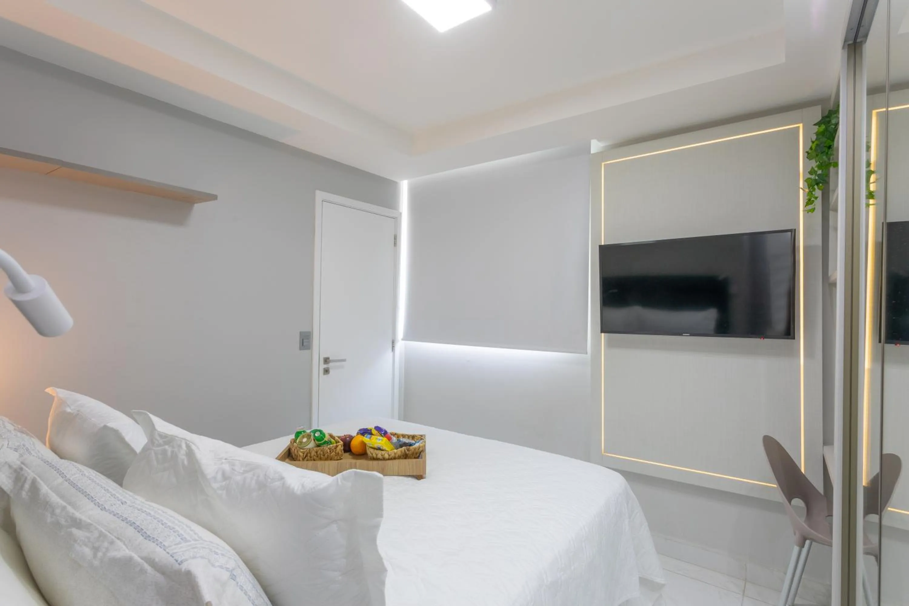 Bed in Branco Haus - Pé na areia do Bessa