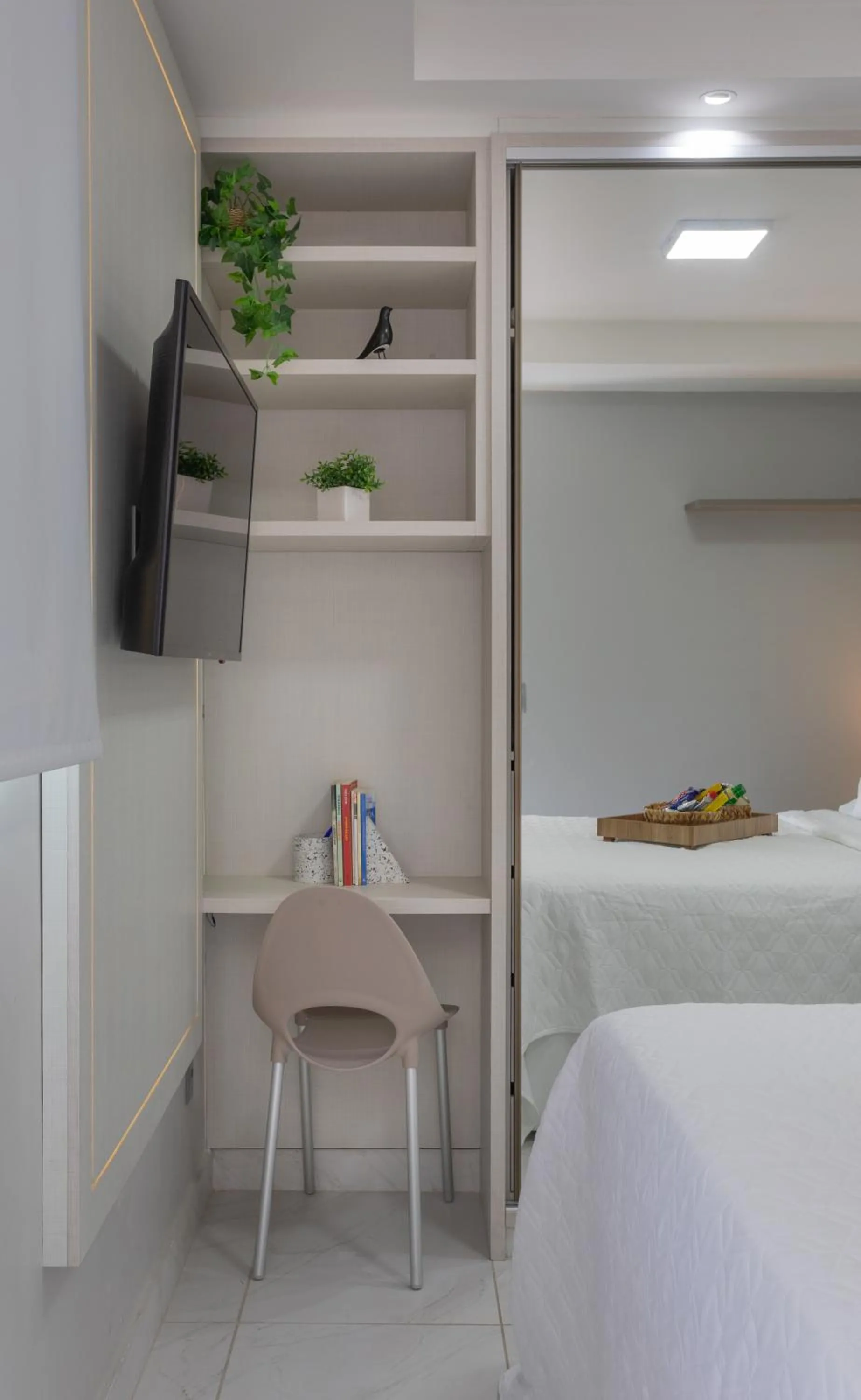 Bed in Branco Haus - Pé na areia do Bessa