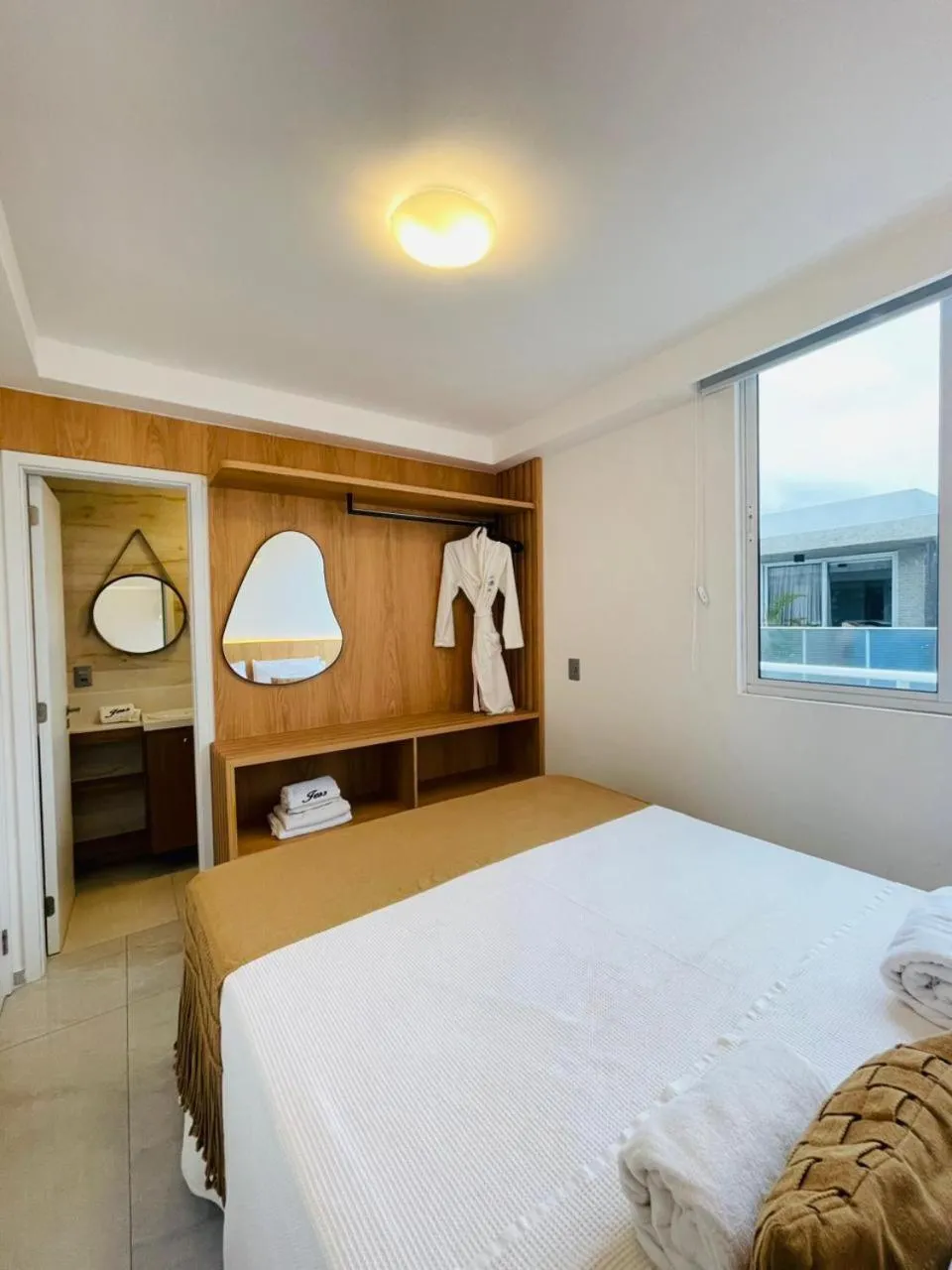 Bed in Branco Haus - Pé na areia do Bessa