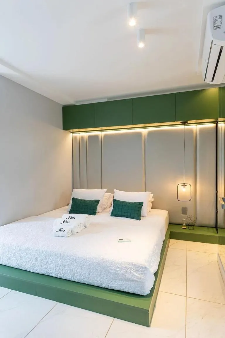 Bed in Branco Haus - Pé na areia do Bessa