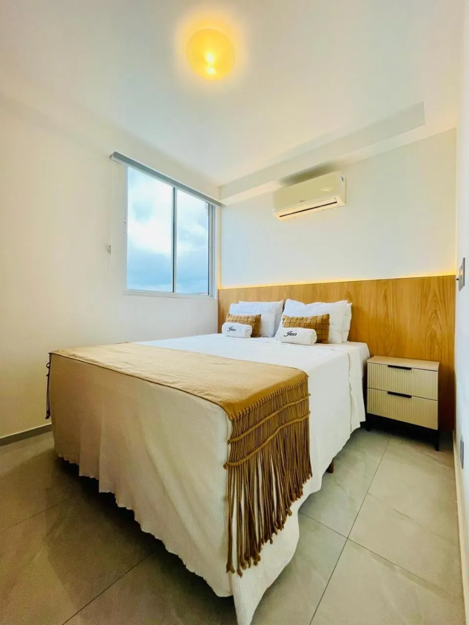 Bed in Branco Haus - Pé na areia do Bessa