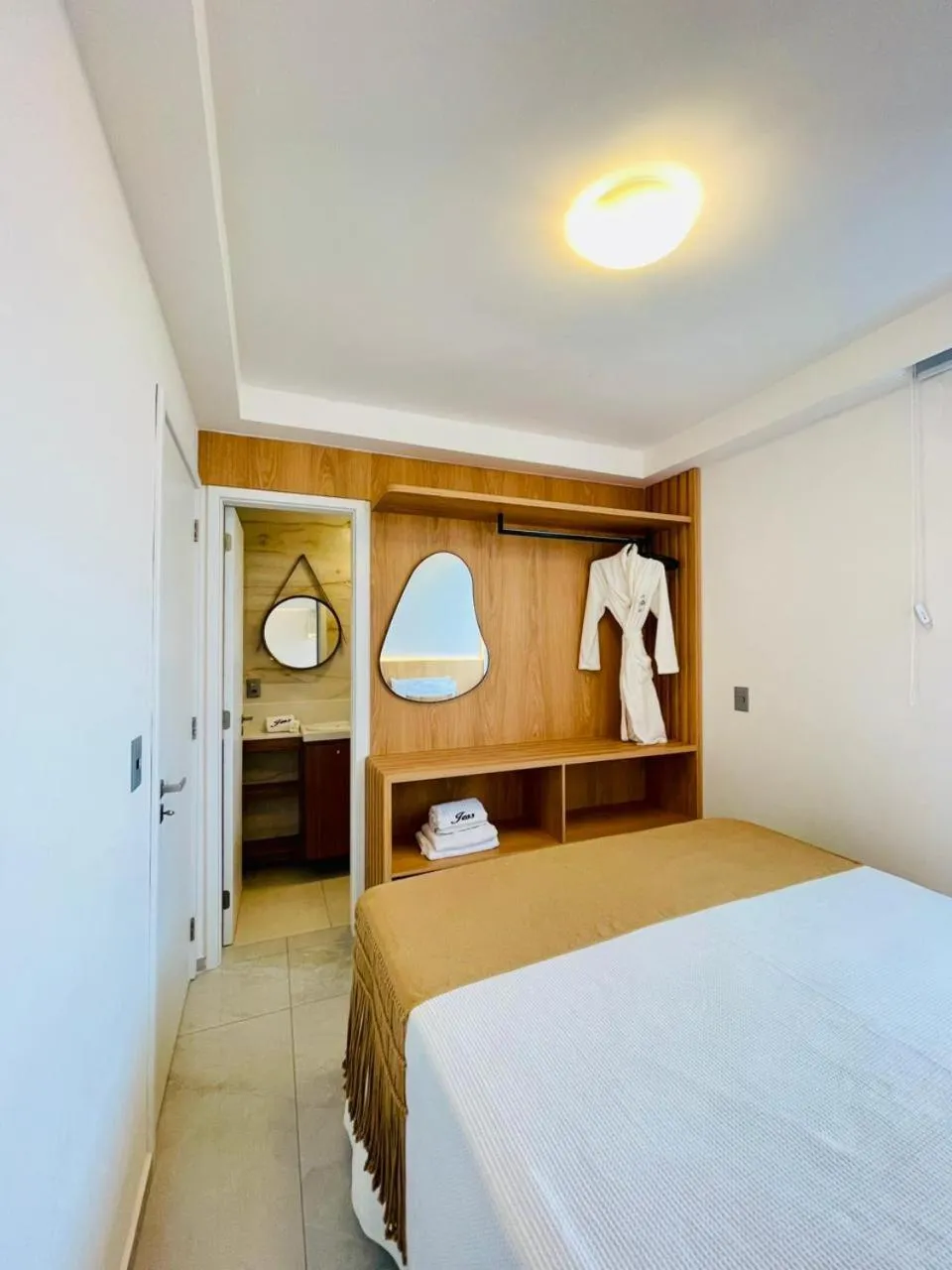Bed in Branco Haus - Pé na areia do Bessa