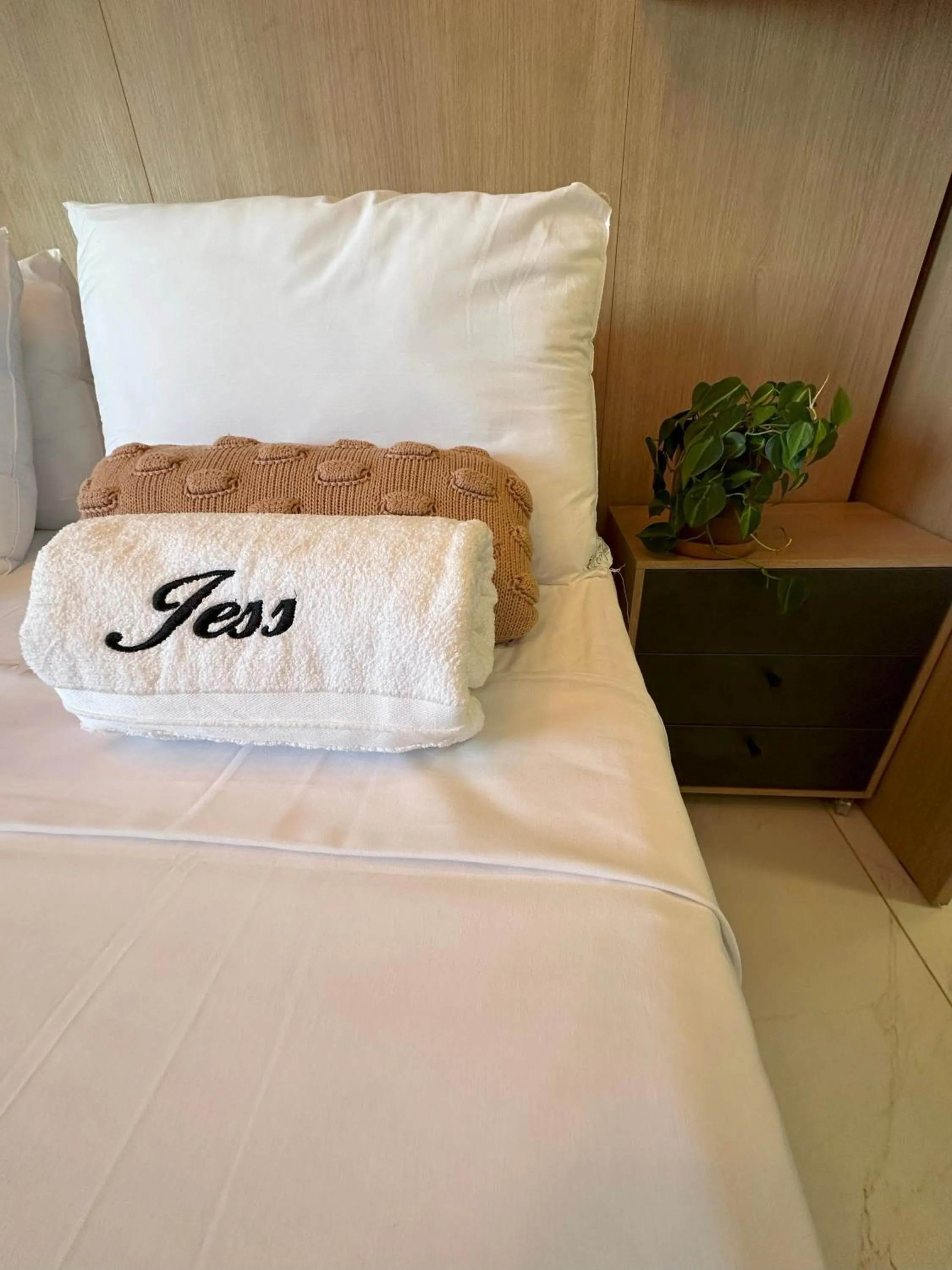 Bed in Branco Haus - Pé na areia do Bessa