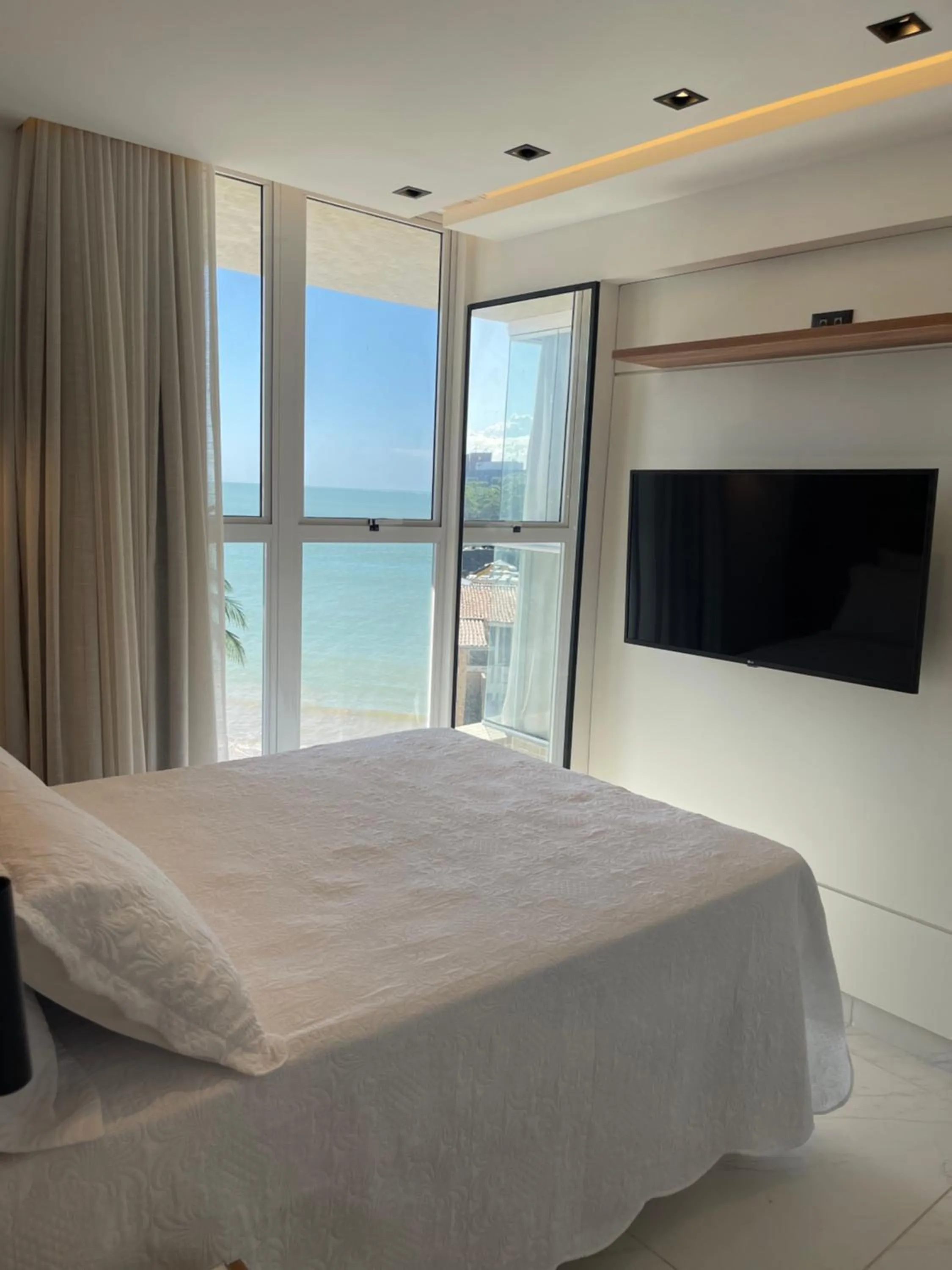 Bed in Branco Haus - Pé na areia do Bessa