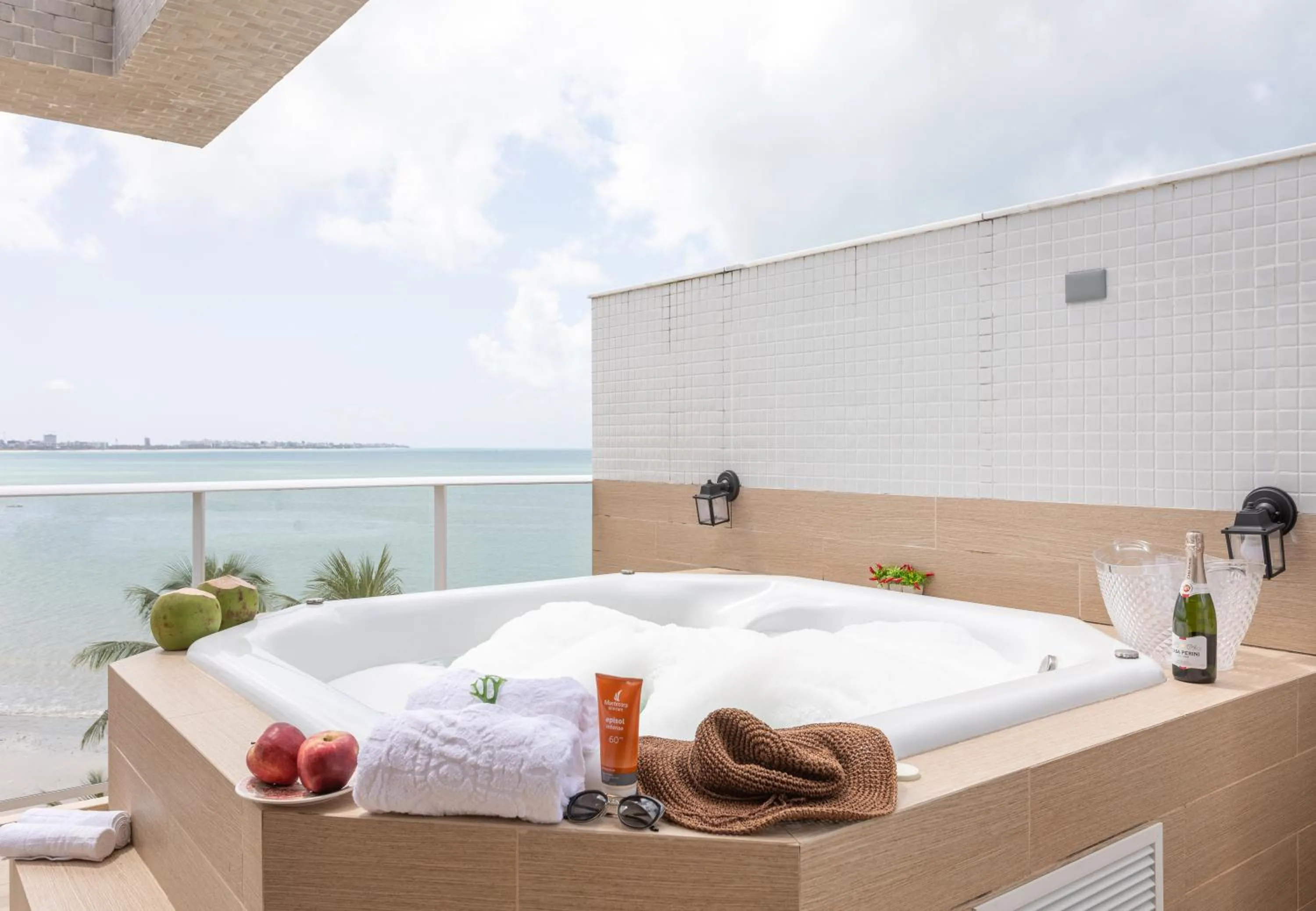 Bed in Branco Haus - Pé na areia do Bessa