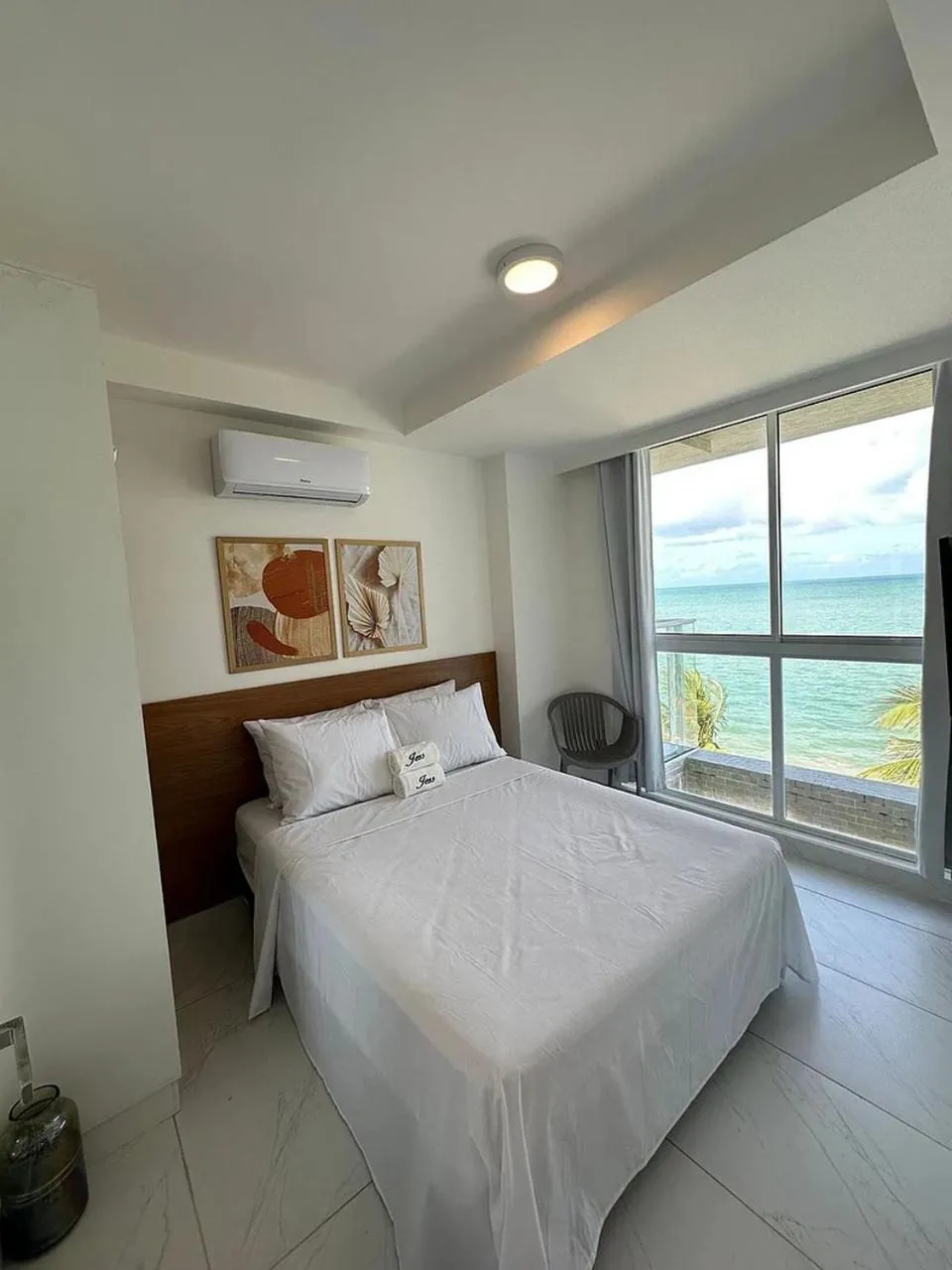 Bed in Branco Haus - Pé na areia do Bessa