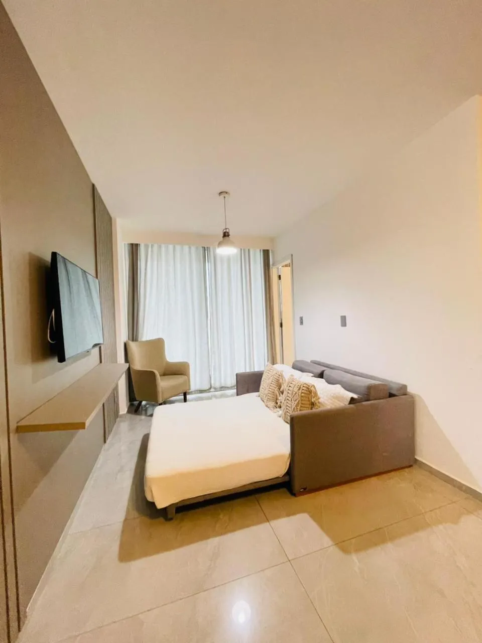 Bed in Branco Haus - Pé na areia do Bessa