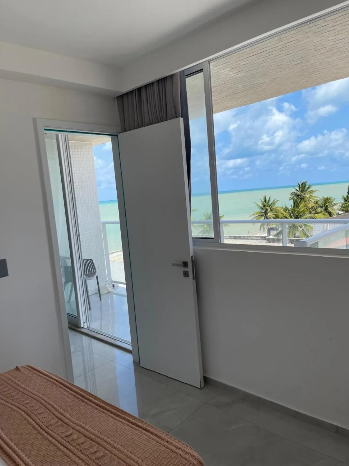 Bed in Branco Haus - Pé na areia do Bessa