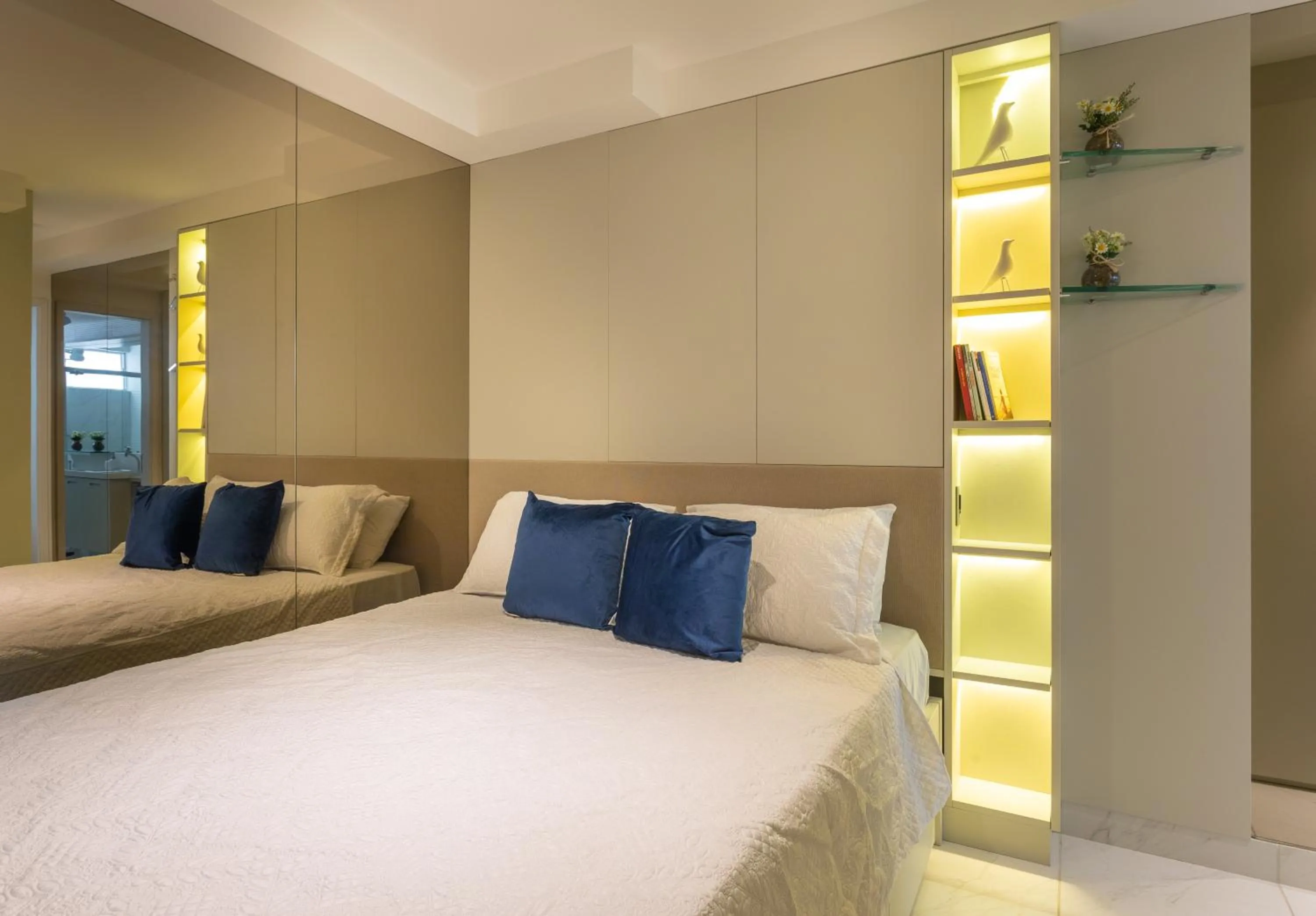 Bed in Branco Haus - Pé na areia do Bessa