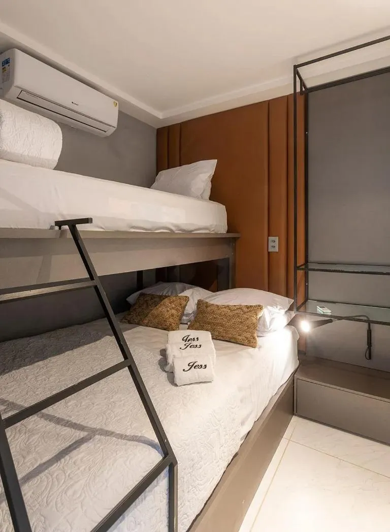 Bed in Branco Haus - Pé na areia do Bessa