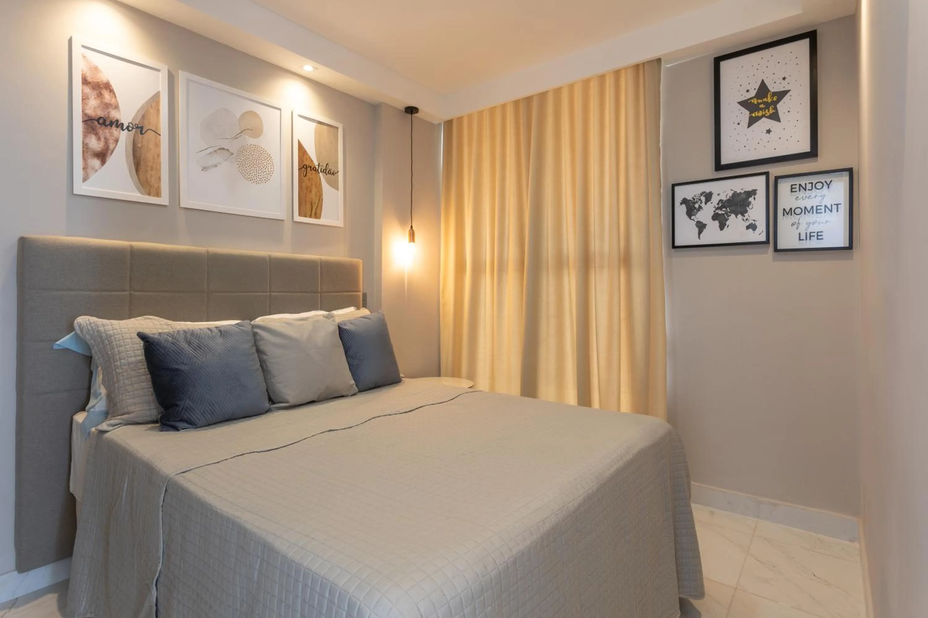 Bed in Branco Haus - Pé na areia do Bessa