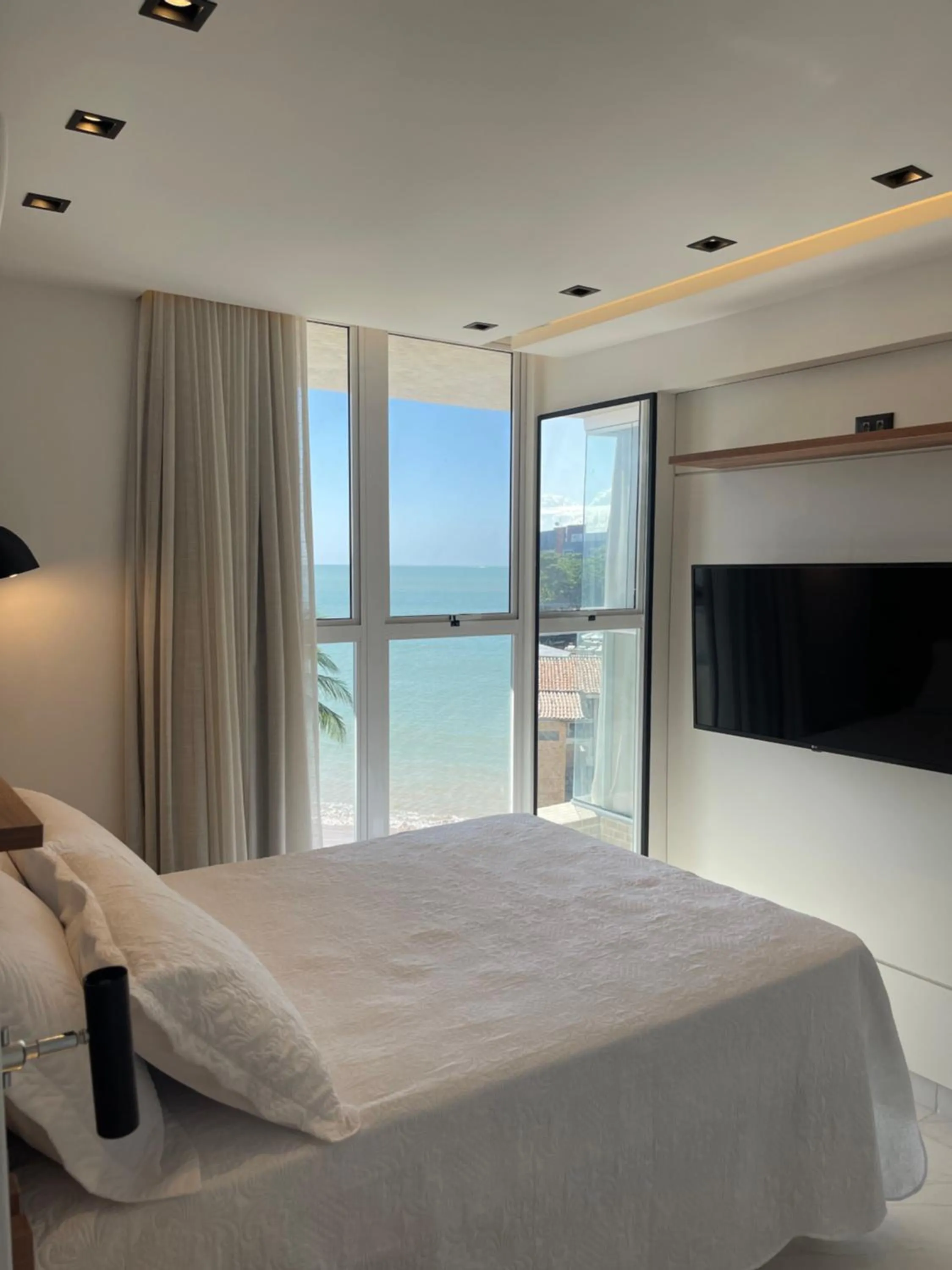 Bed in Branco Haus - Pé na areia do Bessa