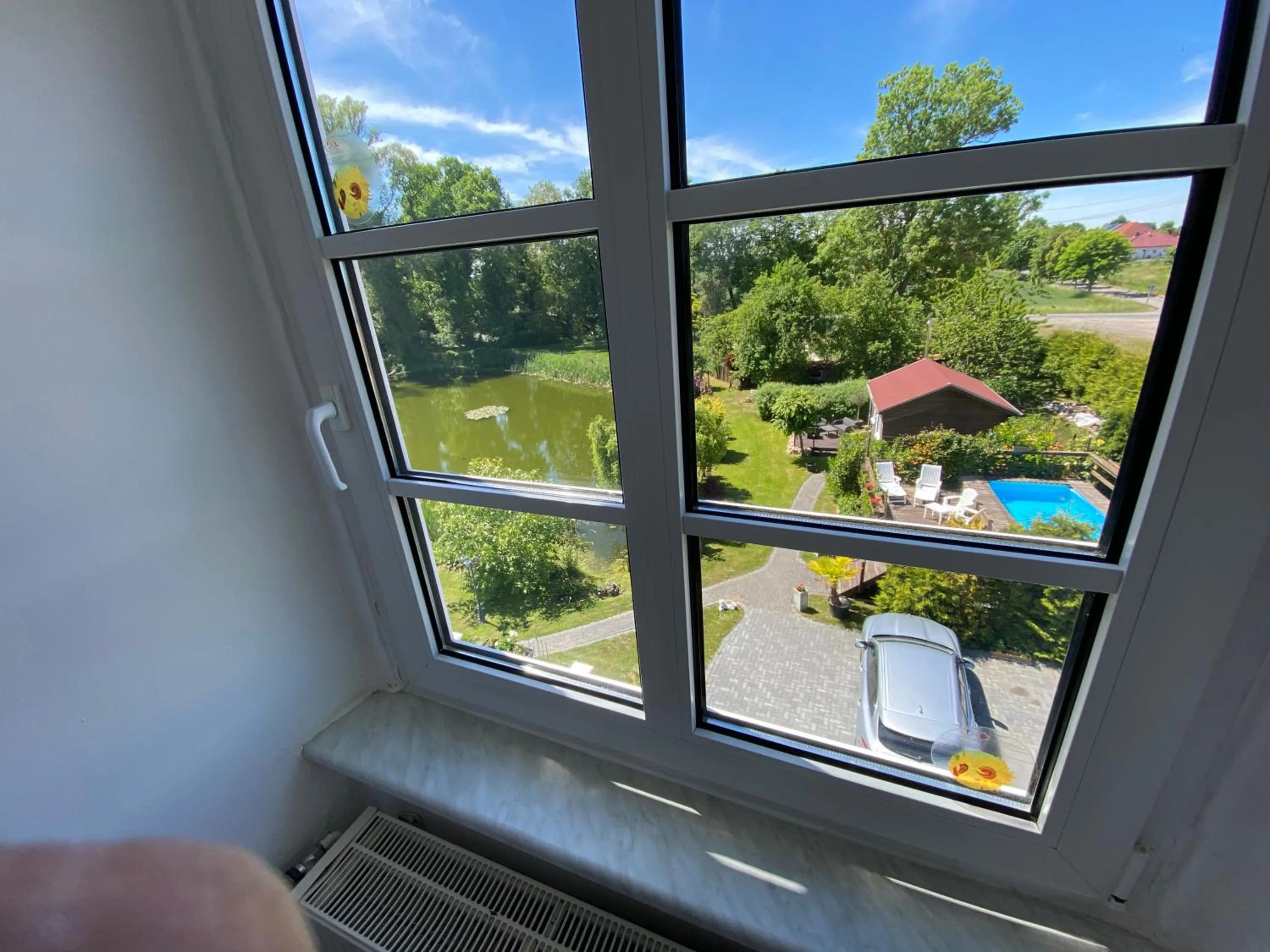 Garden view in Jagdschloss lalendorf