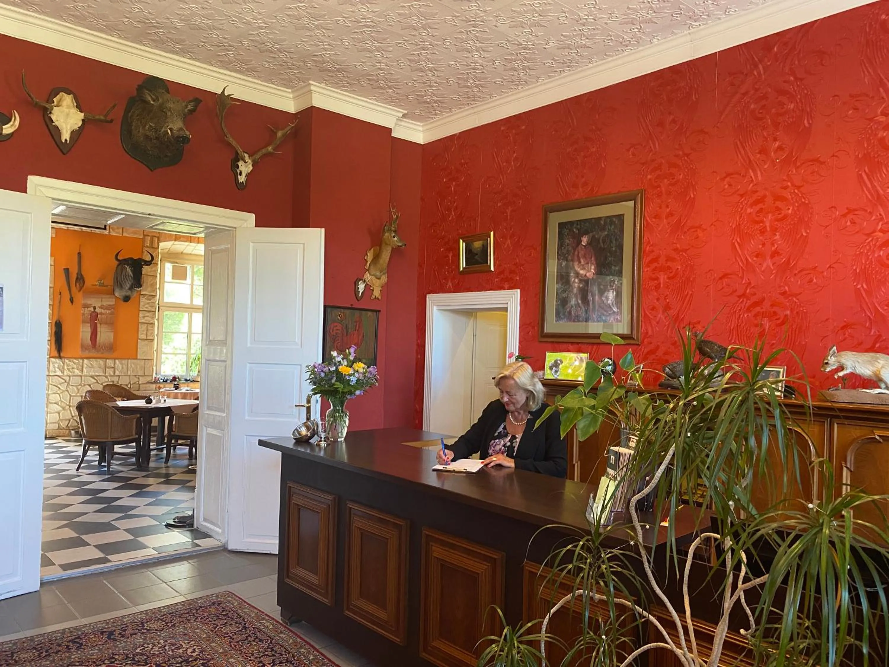 Lobby or reception in Jagdschloss lalendorf