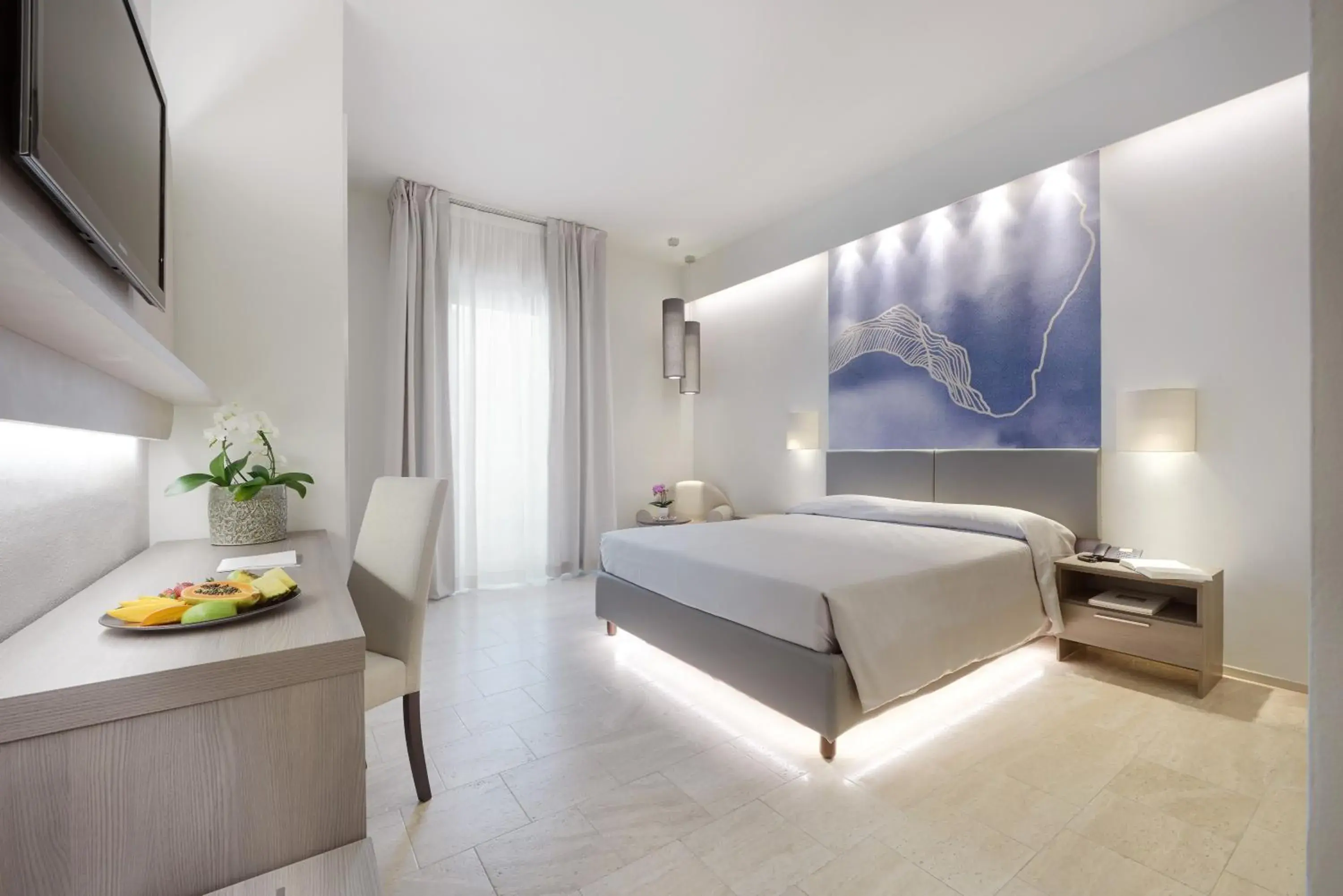 Photo of the whole room, Bed in Hotel Ristorante Sogno