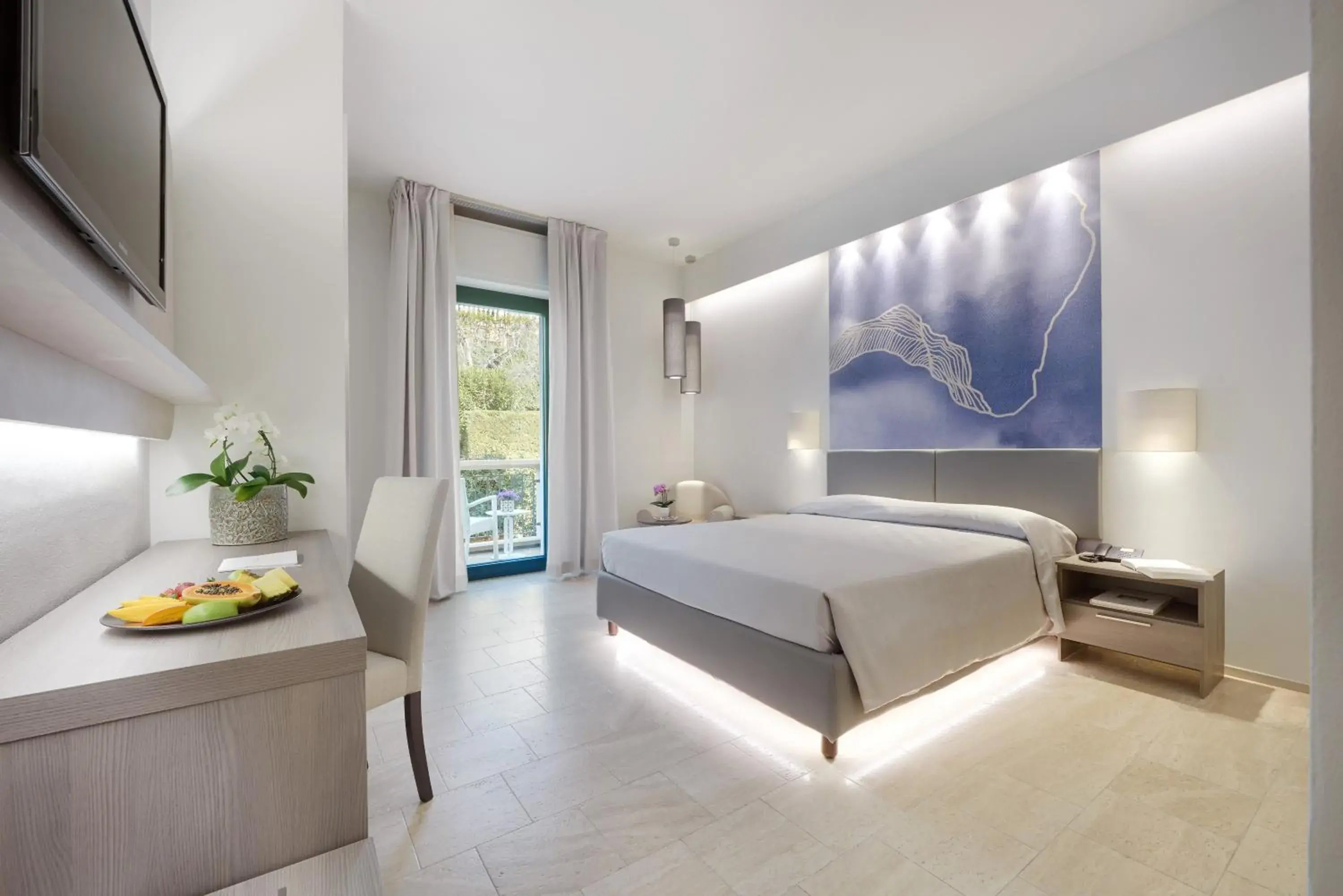 Photo of the whole room, Bed in Hotel Ristorante Sogno