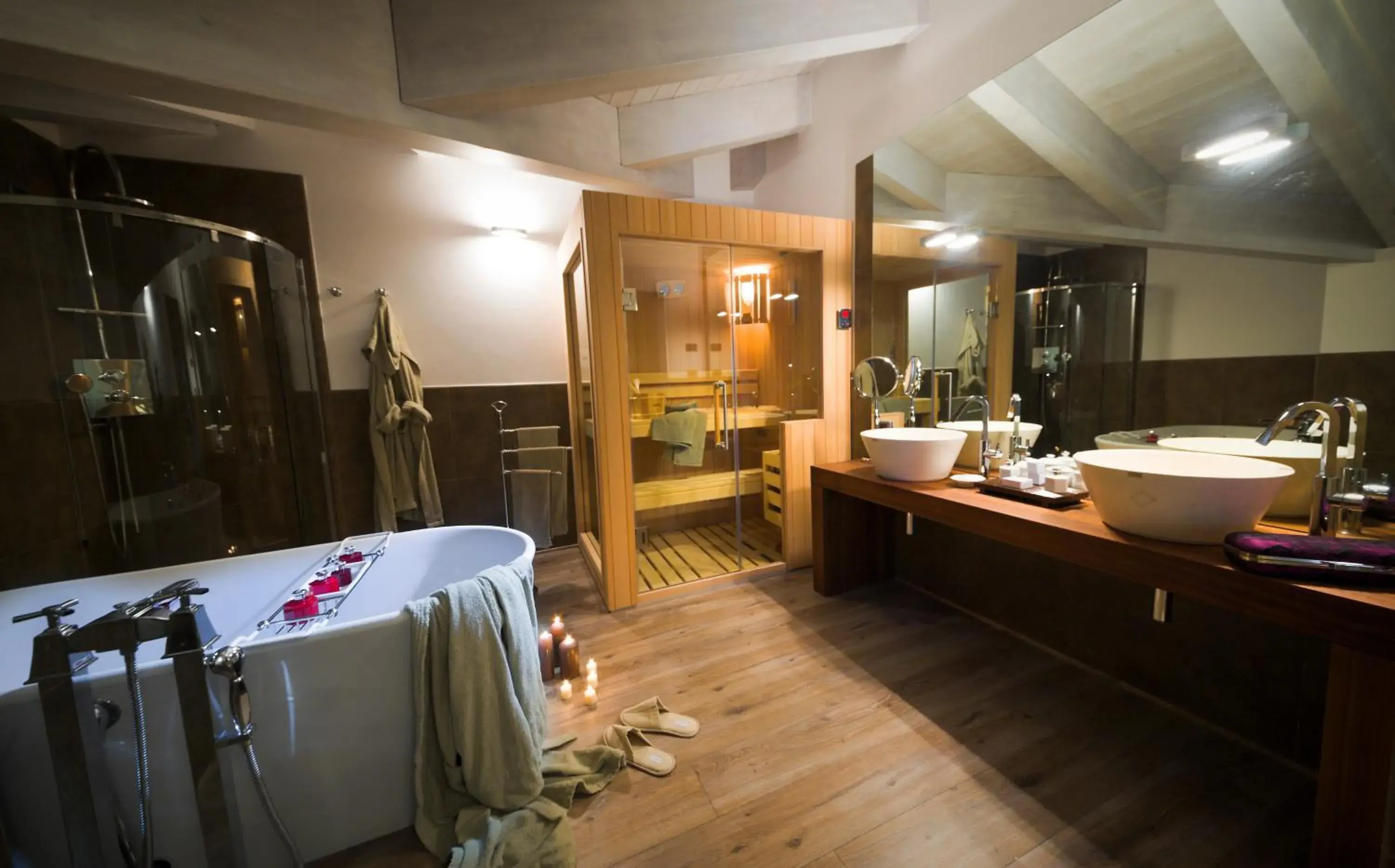 Bathroom in Hotel Ristorante Sogno