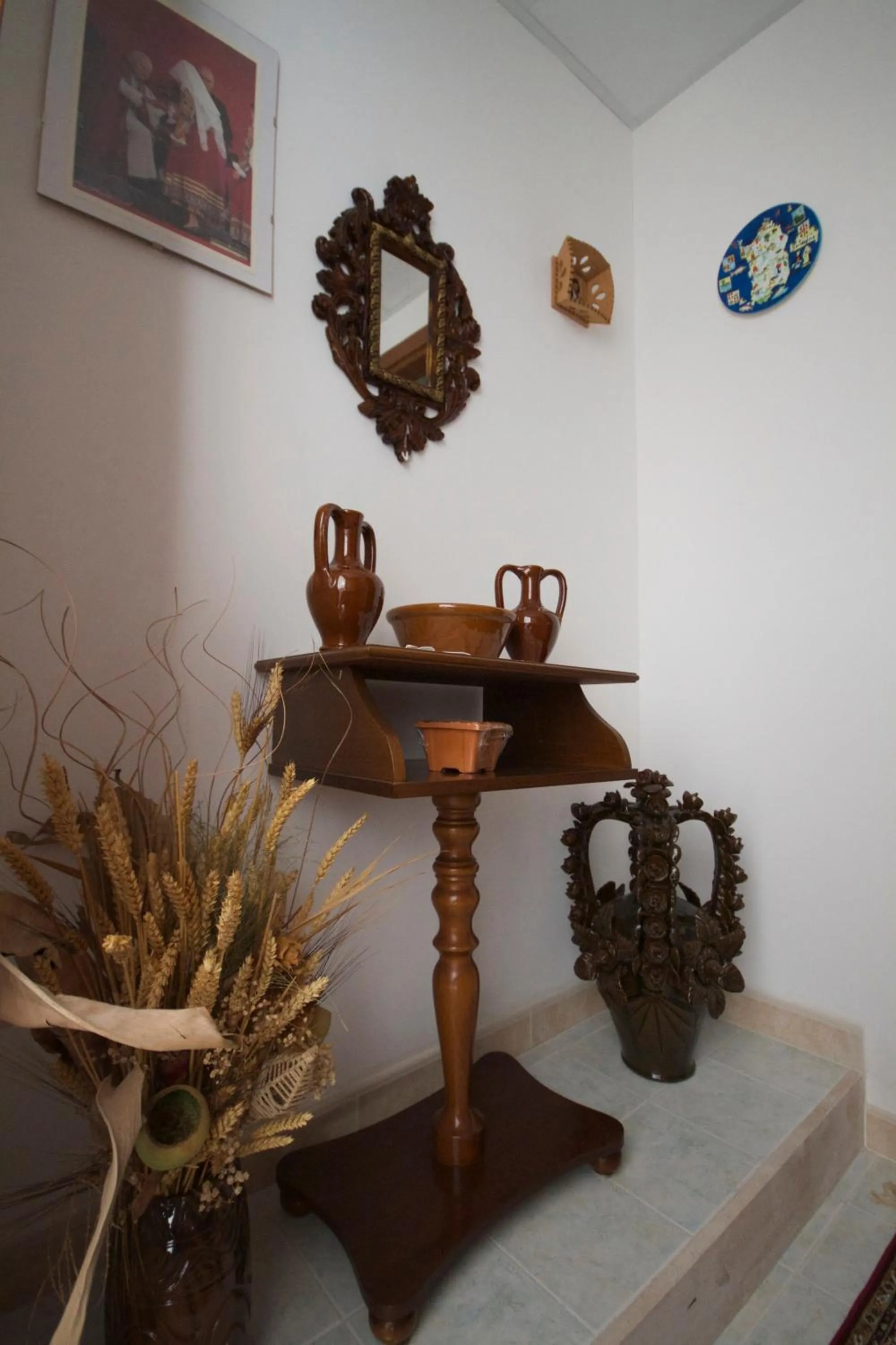 Decorative detail in B&B Santa Gilla