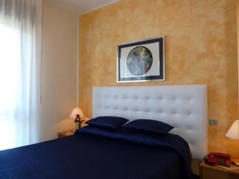 Bed in Hotel Acapulco