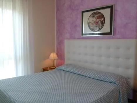 Bed in Hotel Acapulco