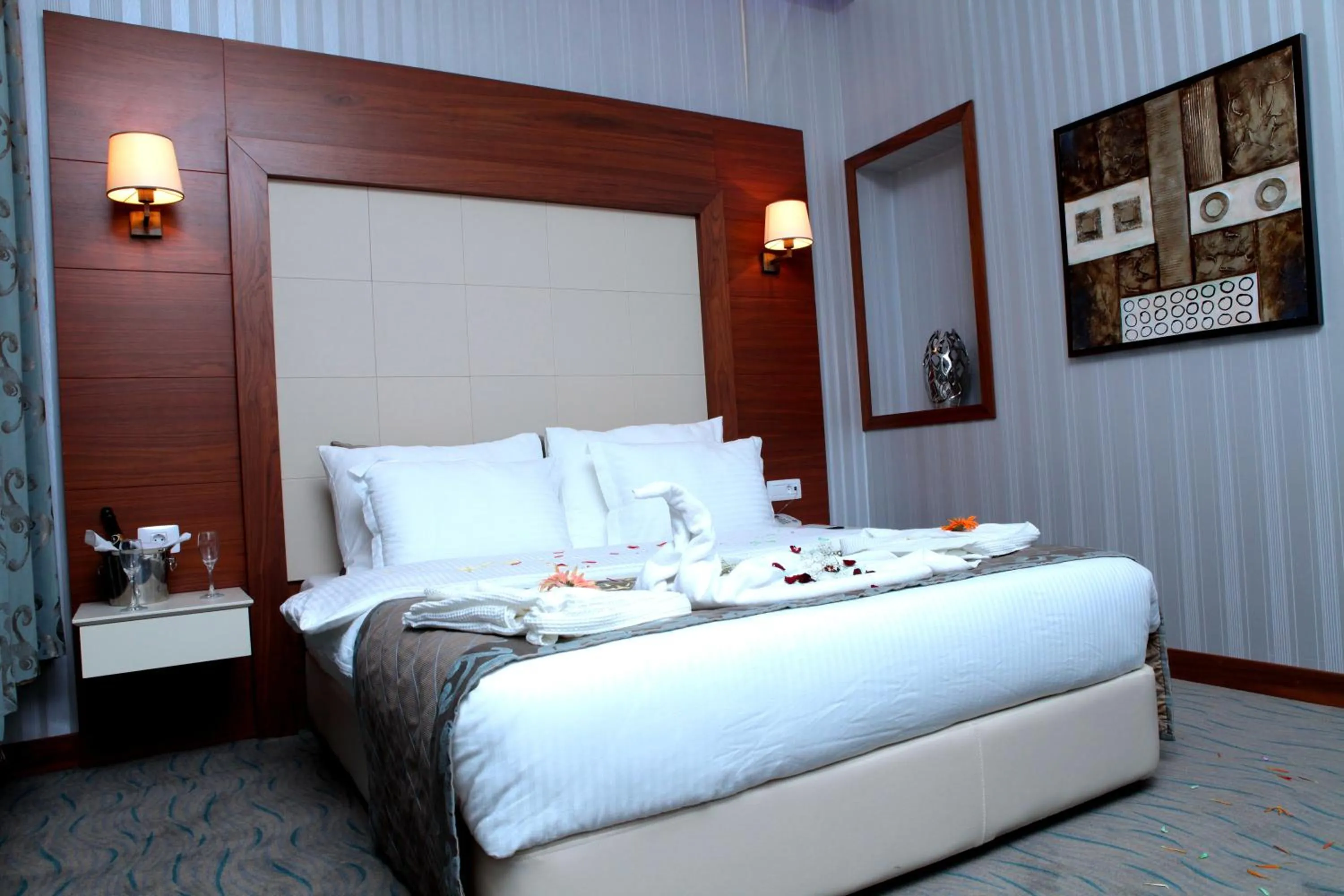 Bed in Vego Hotel