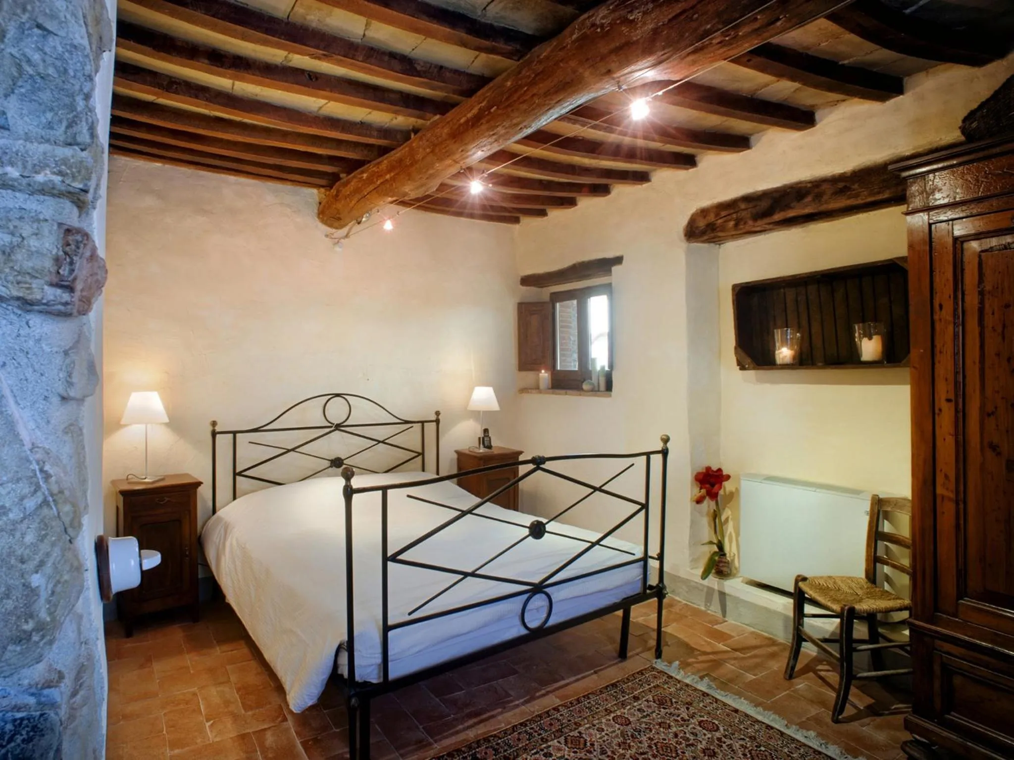 Bed in Relais La Torre