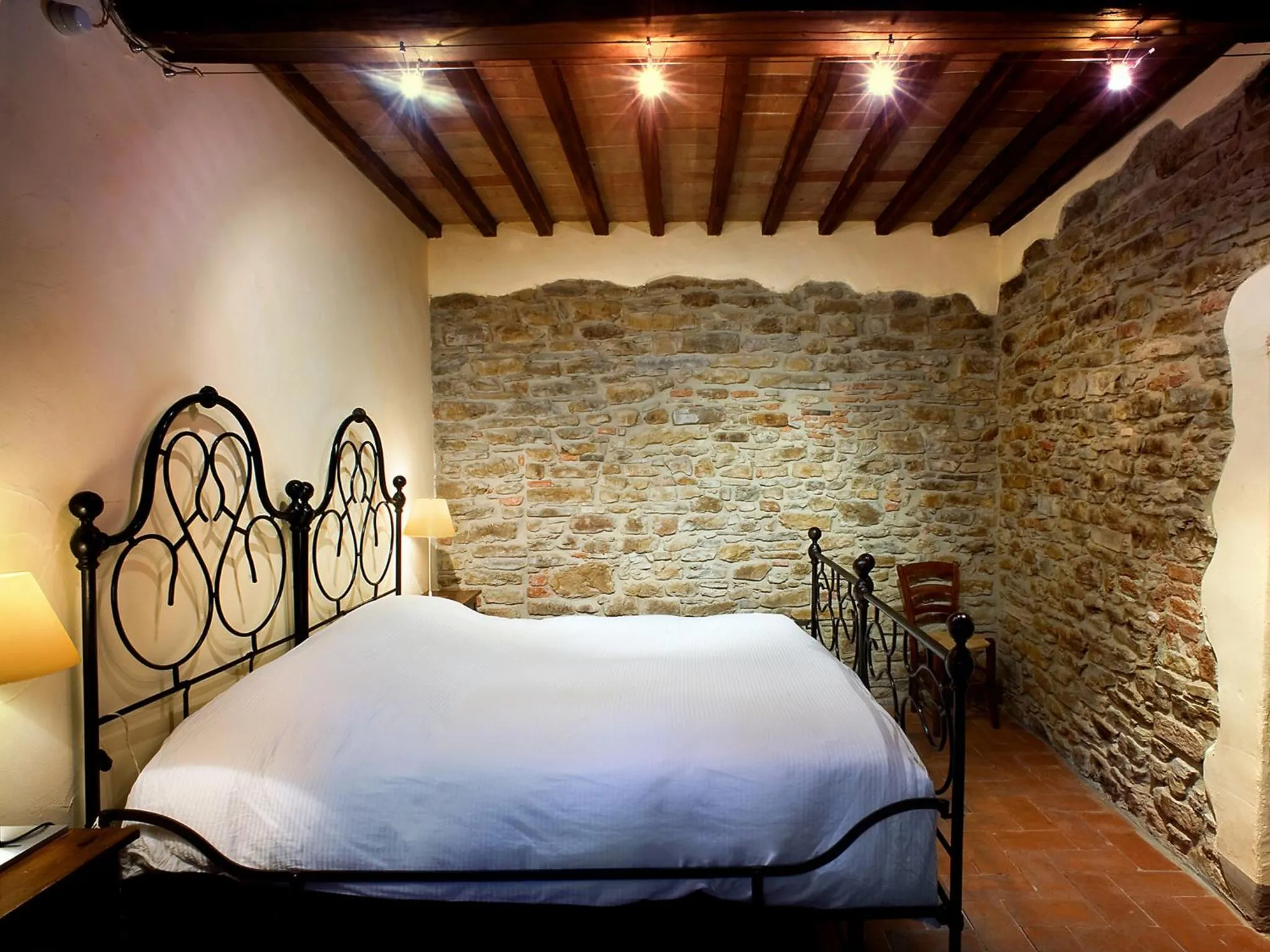 Bed in Relais La Torre
