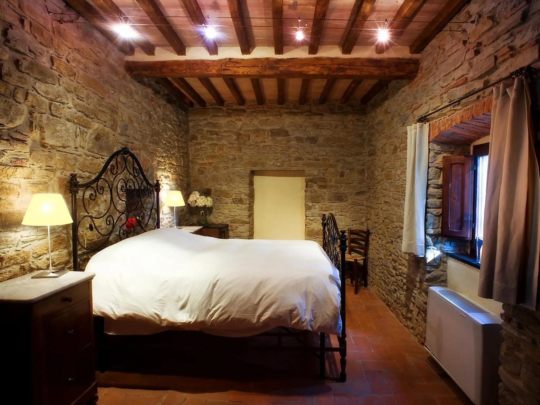 Bed in Relais La Torre