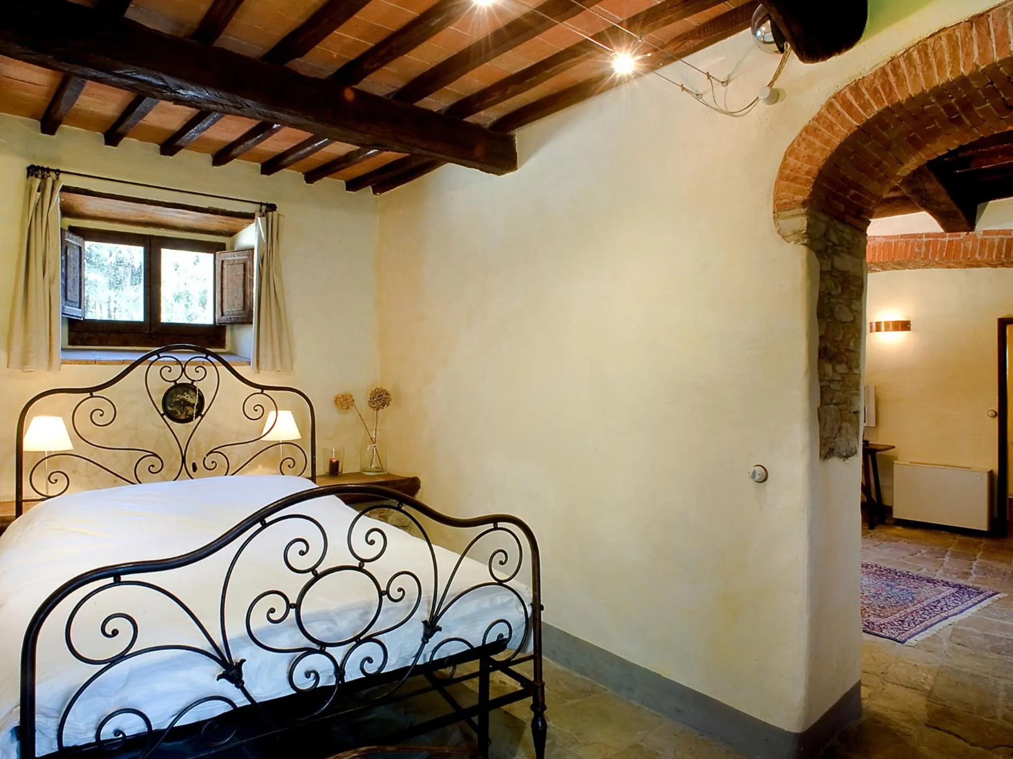 Bed in Relais La Torre