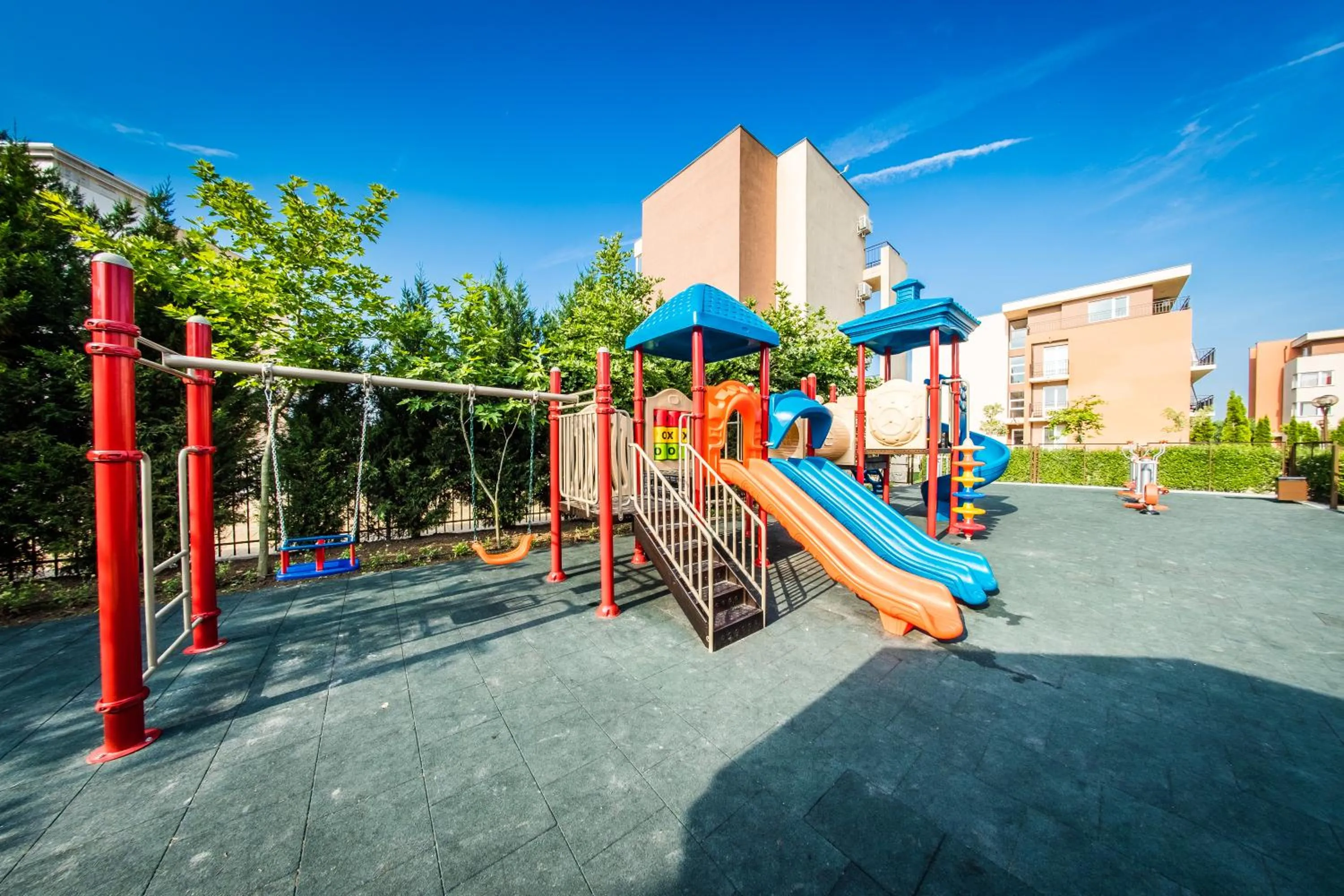 Children play ground in Orchid Fort Garden