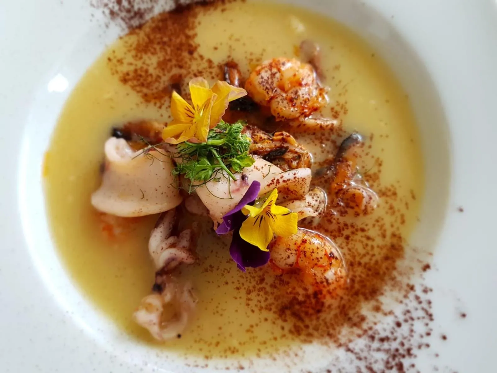 Food close-up in Hotel Croce del Sud
