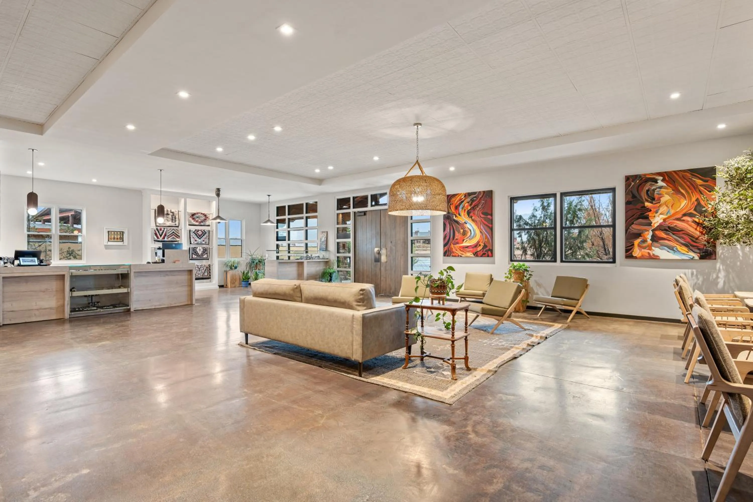Lobby or reception in Marble Canyon Lodge