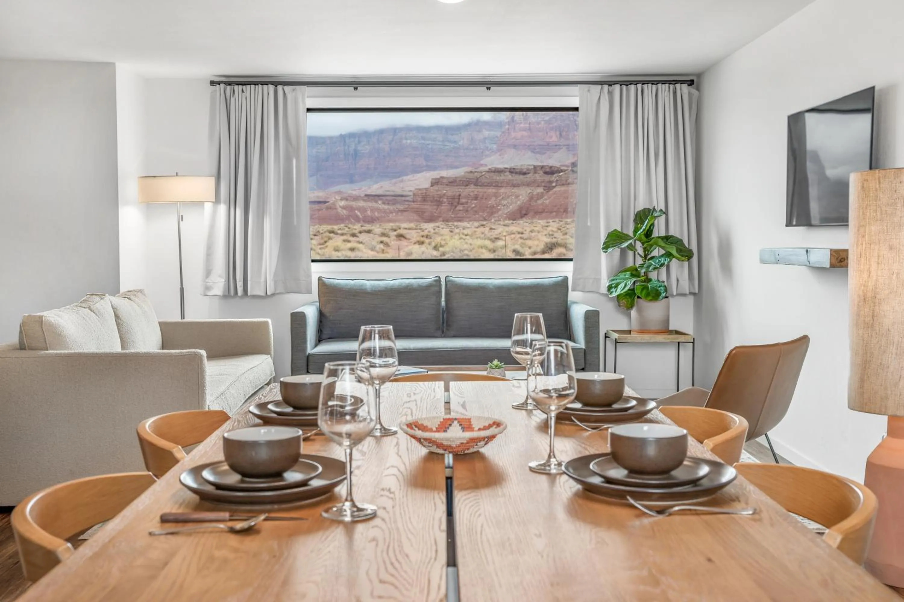 Natural landscape in Marble Canyon Lodge