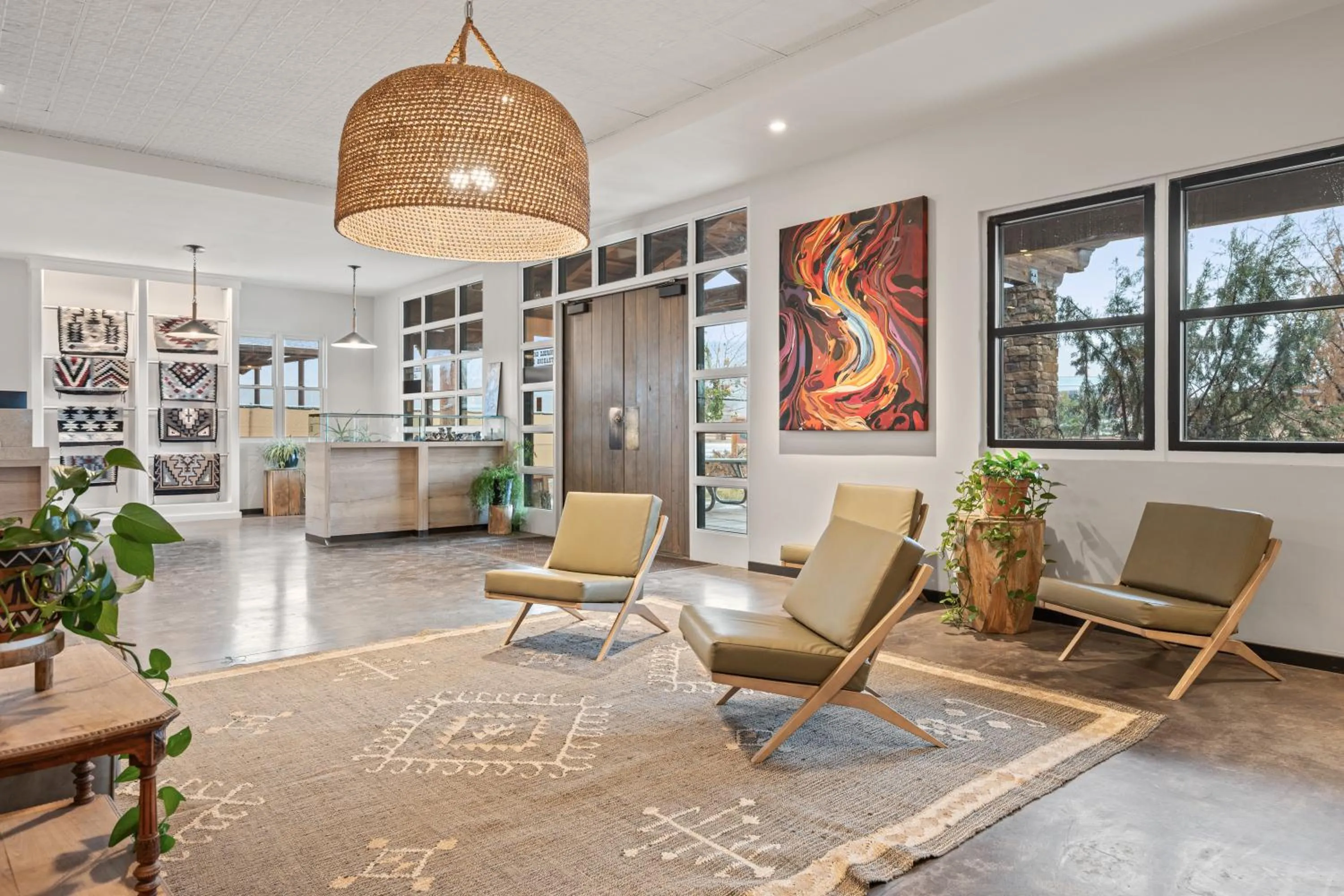 Lobby or reception in Marble Canyon Lodge