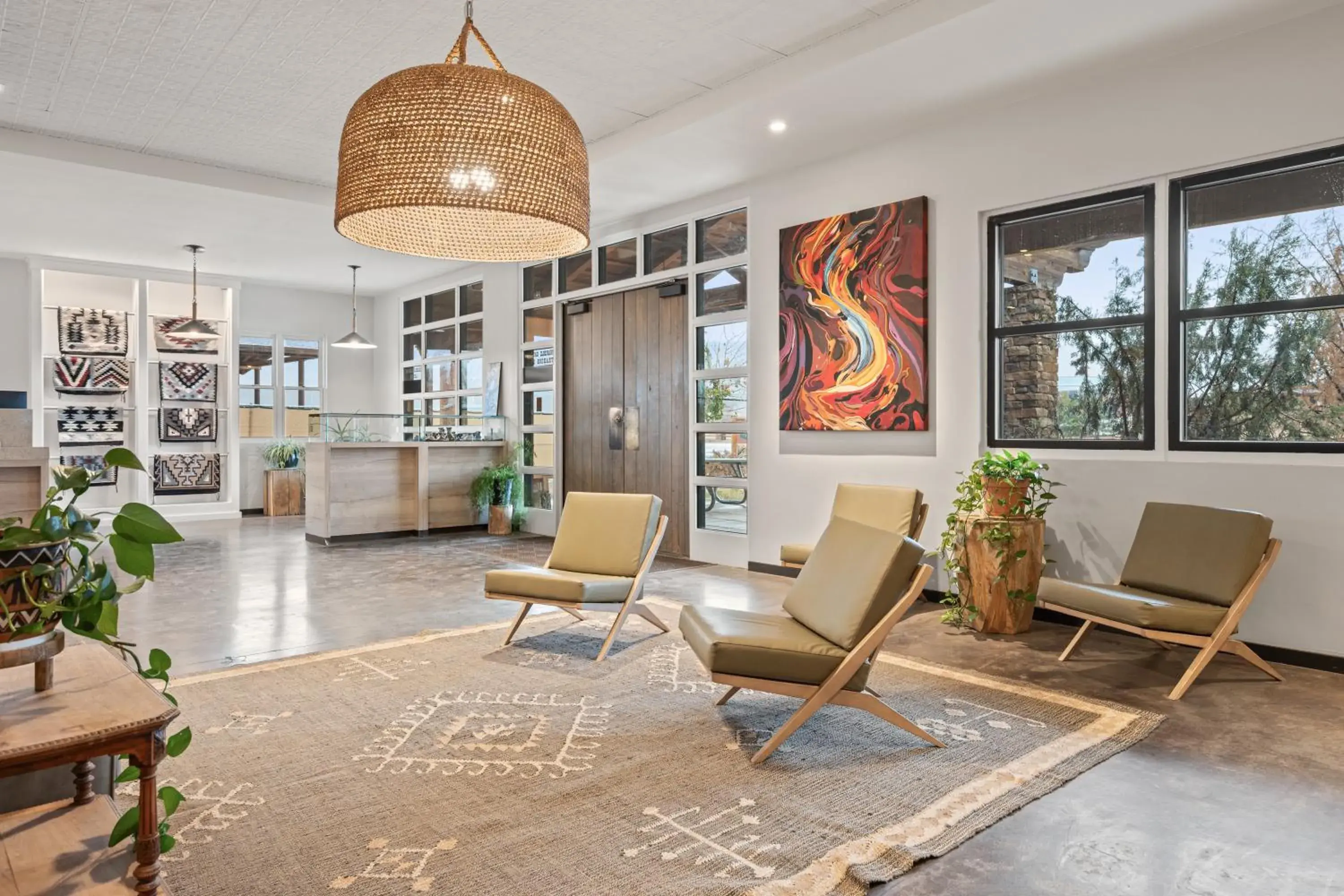 Lobby or reception in Marble Canyon Lodge Lobby or reception in Marble Canyon Lodge