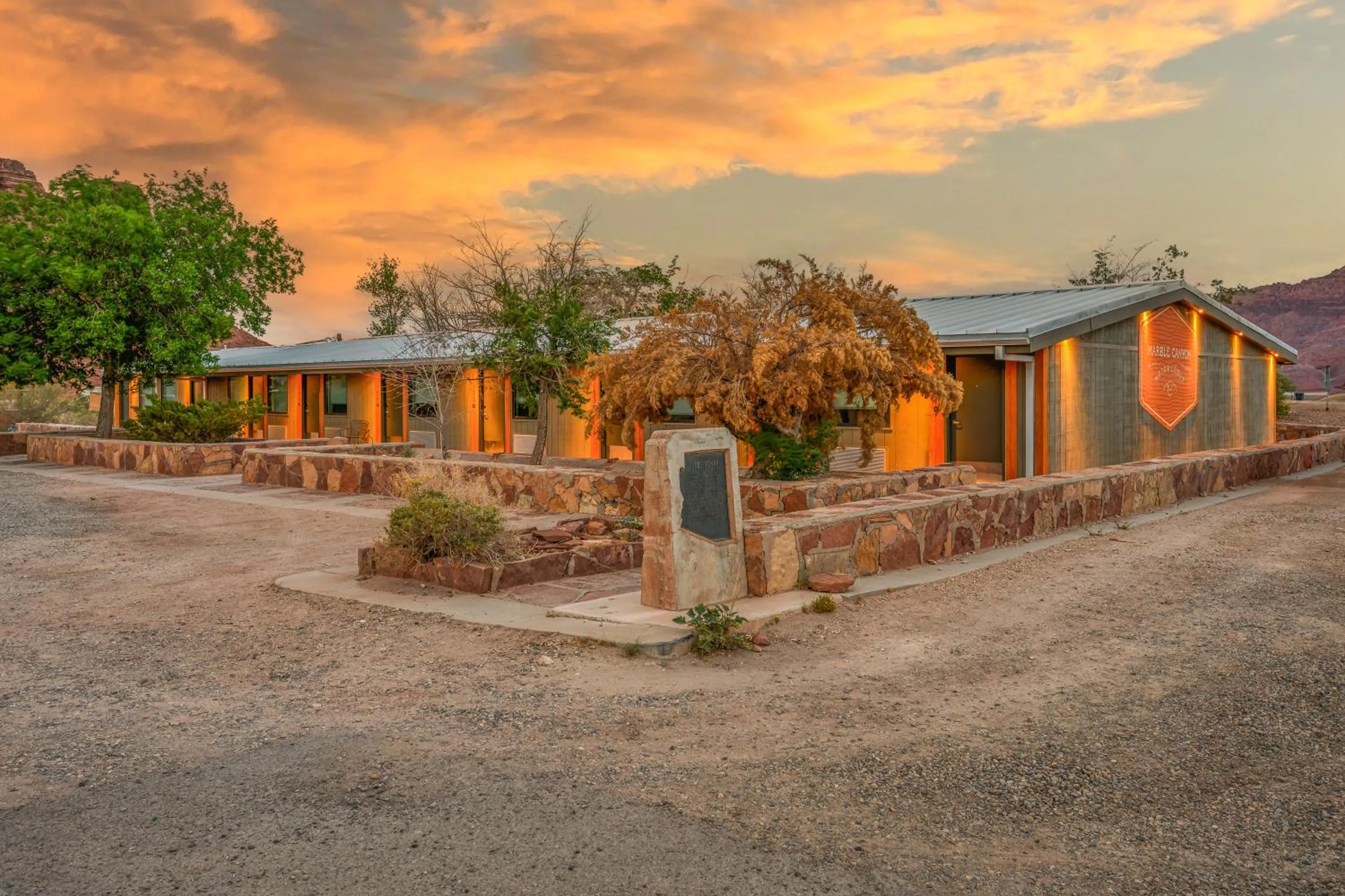 Property building in Marble Canyon Lodge